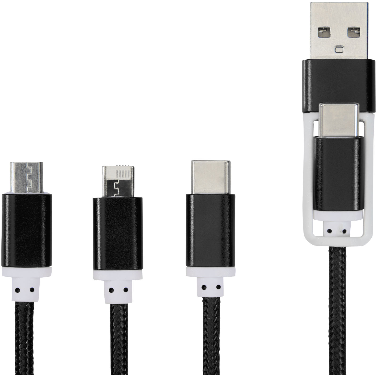 Versatile 5-in-1 charging cable