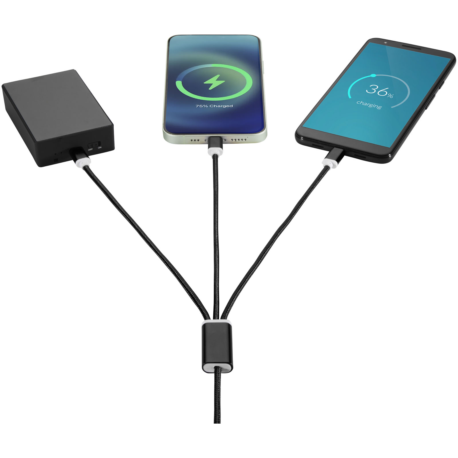 Versatile 5-in-1 charging cable