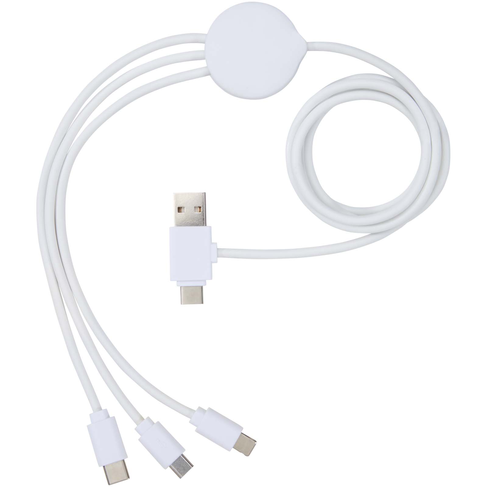 Pure 5-in-1 charging cable with antibacterial additive