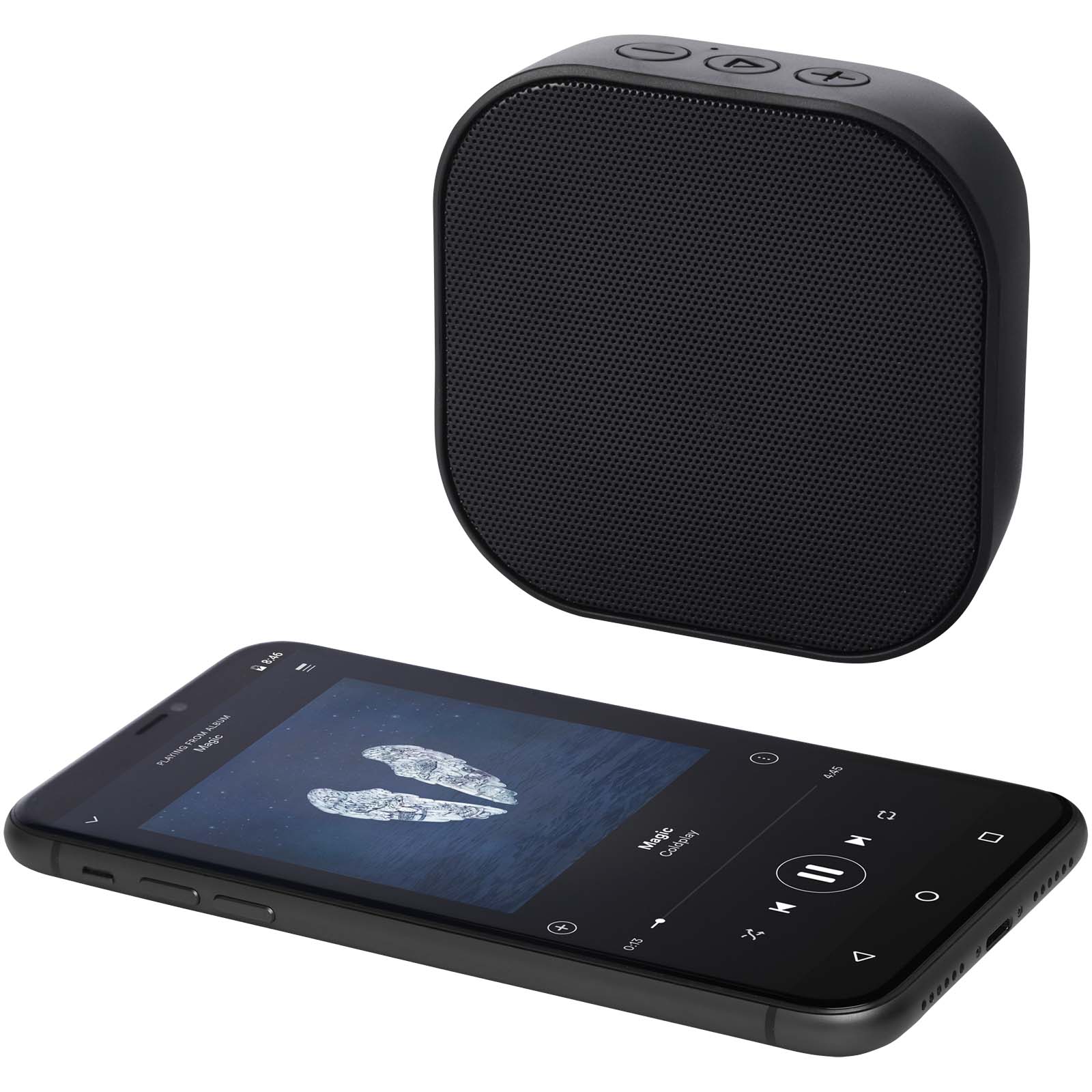 Stark 2.0 3W mini RCS recycled plastic Bluetooth speaker