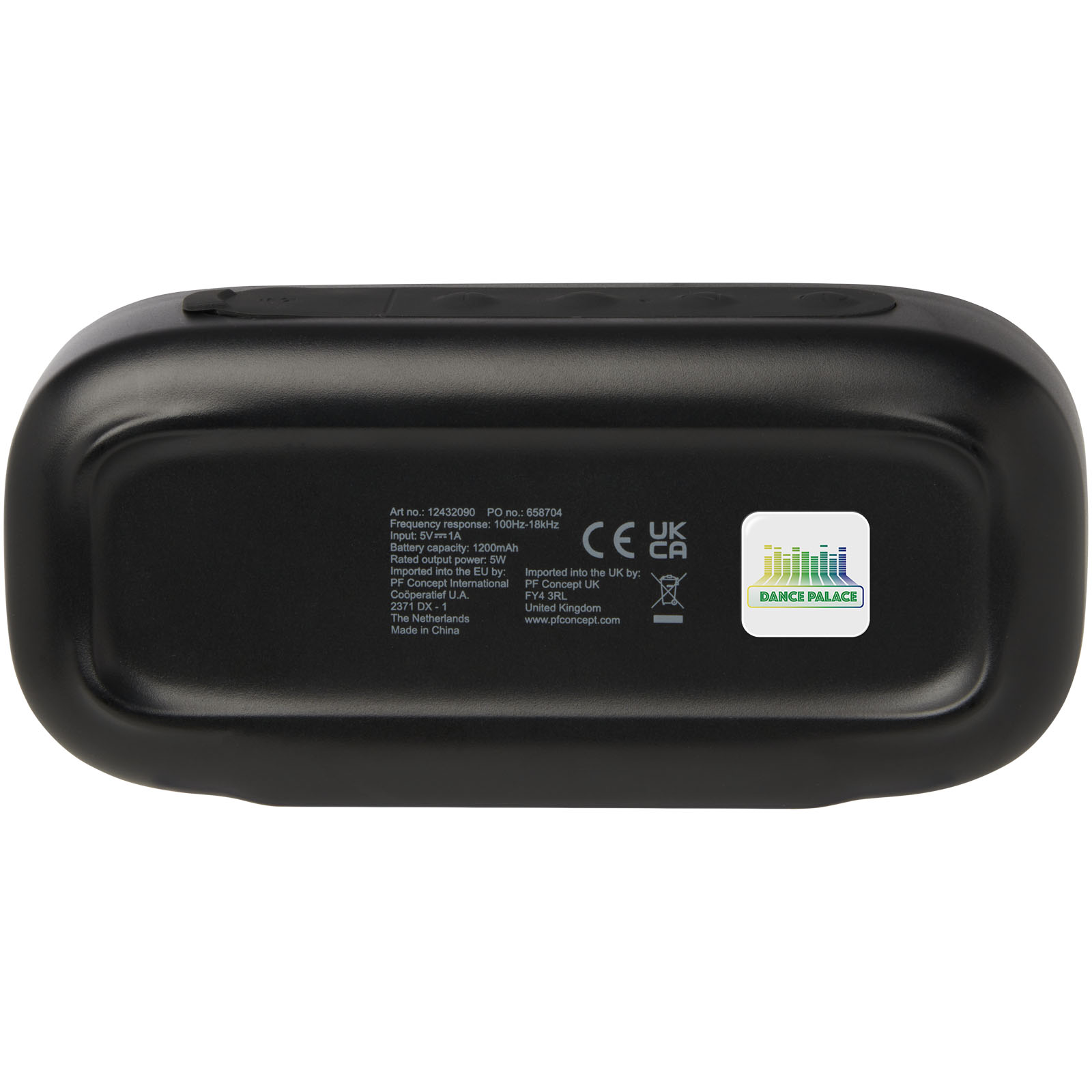 Stark 2.0 5W recycled plastic IPX5 Bluetooth speaker