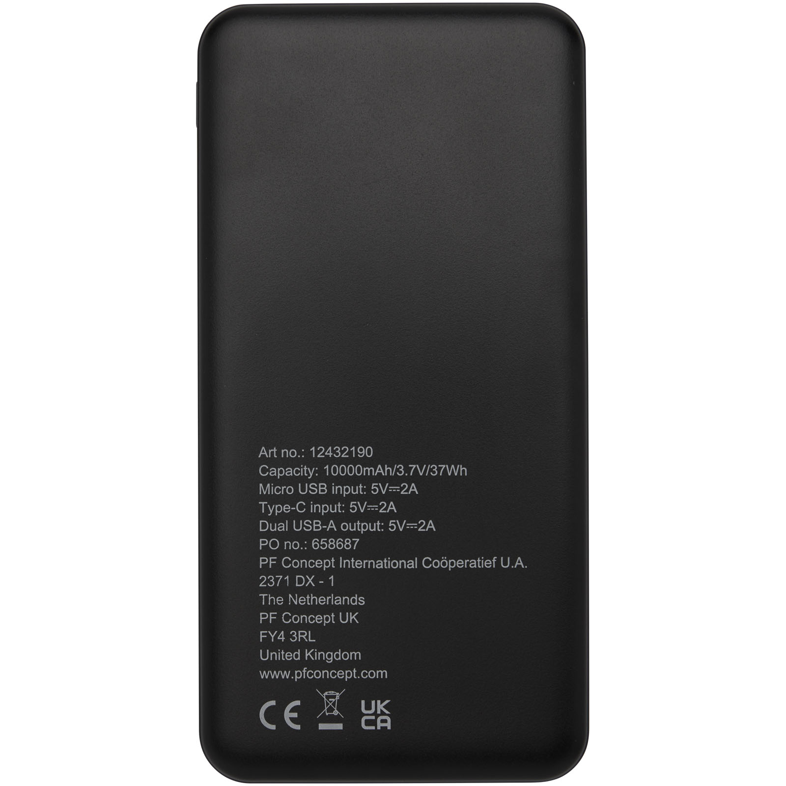 Loop 10.000 mAh recycled plastic power bank