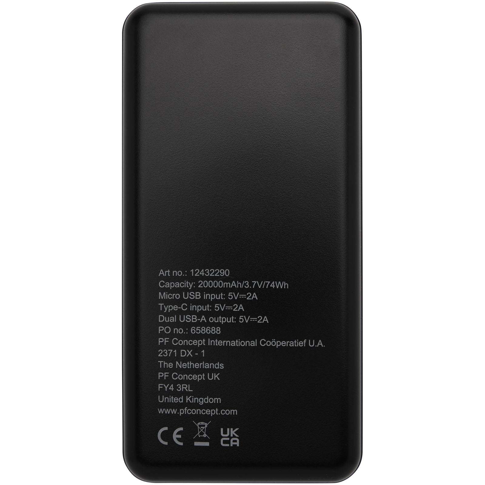Loop 20.000 mAh recycled plastic power bank