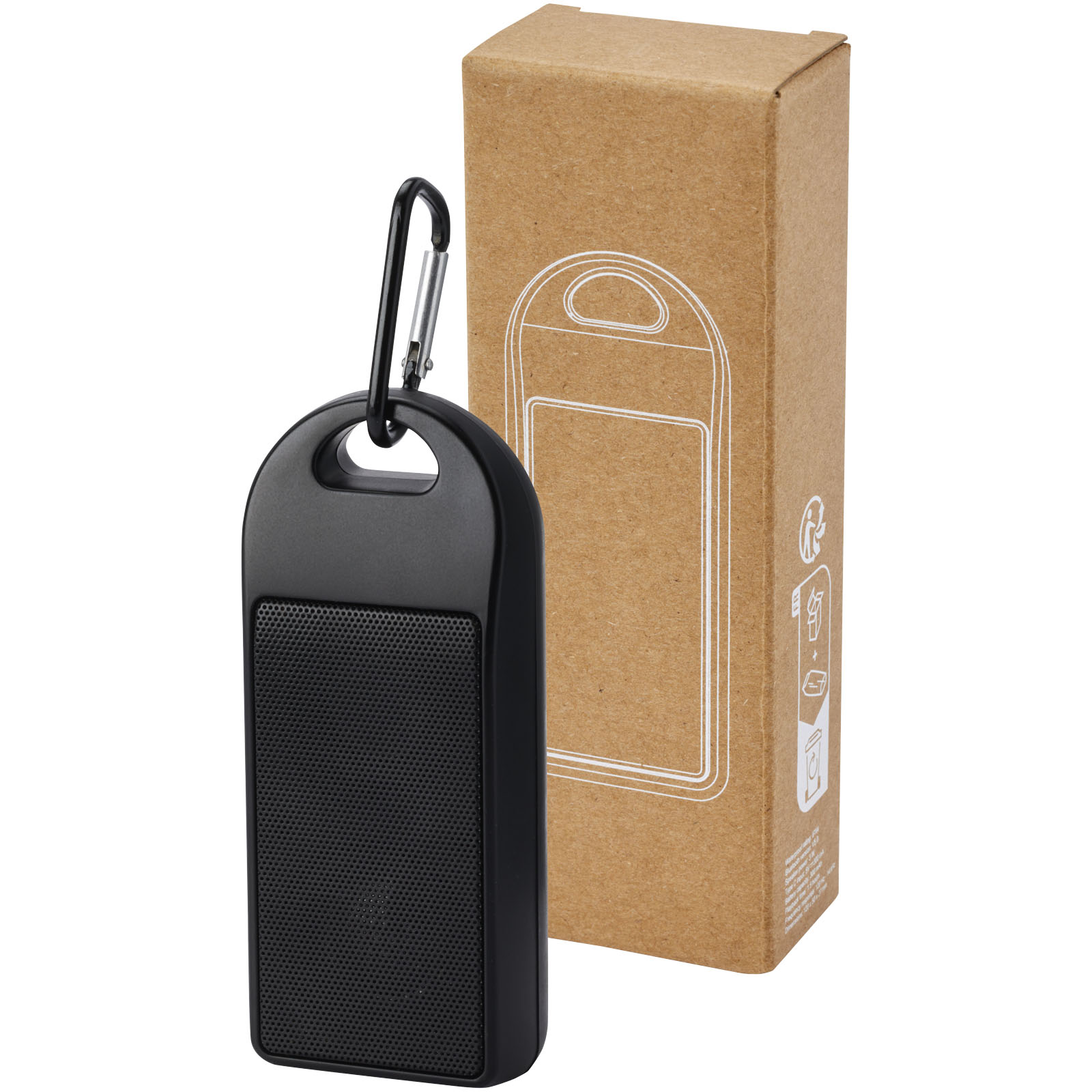 Omni 3W IPX4 RCS recycled plastic Bluetooth® speaker