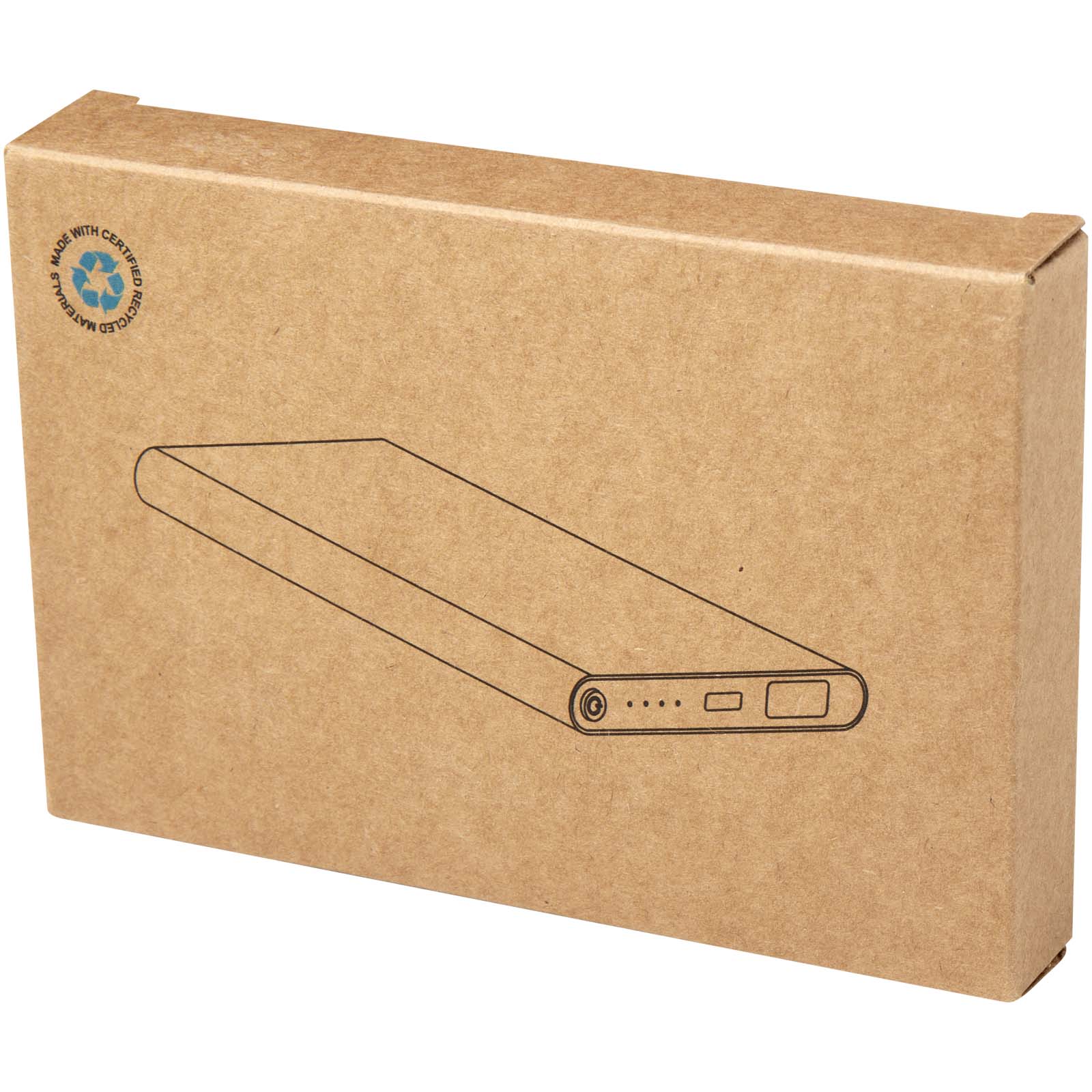 Pep 4000 mAh Type-C recycled aluminium power bank