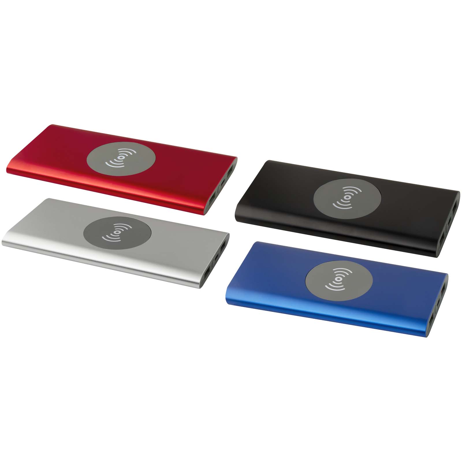 Juice 8000 mAh Type-C recycled aluminium wireless power bank