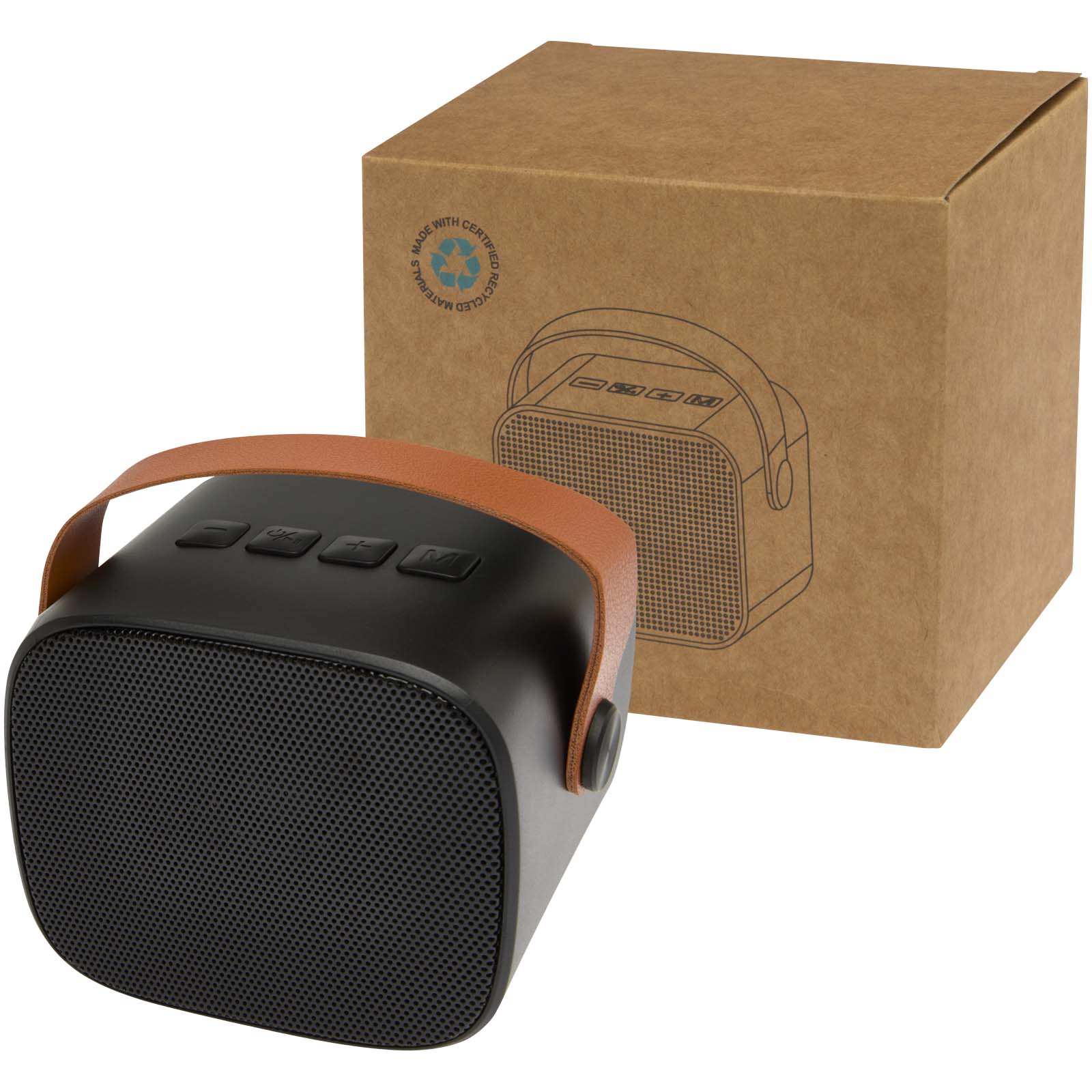 Diya 3W wireless recycled plastic speaker