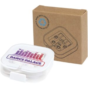 Baekdu wired Type-C earbuds with recycled plastic storage box