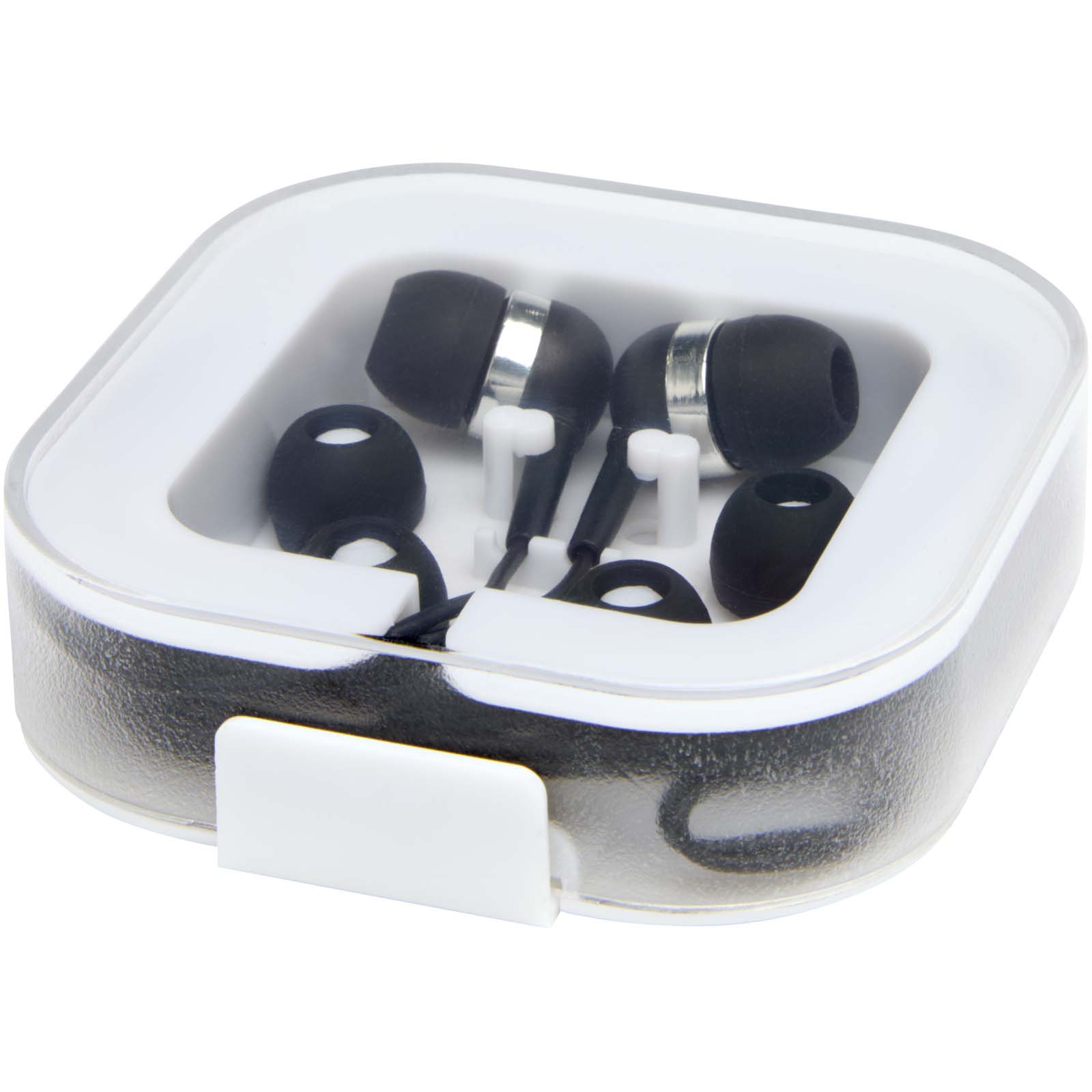 Baekdu wired Type-C earbuds with recycled plastic storage box