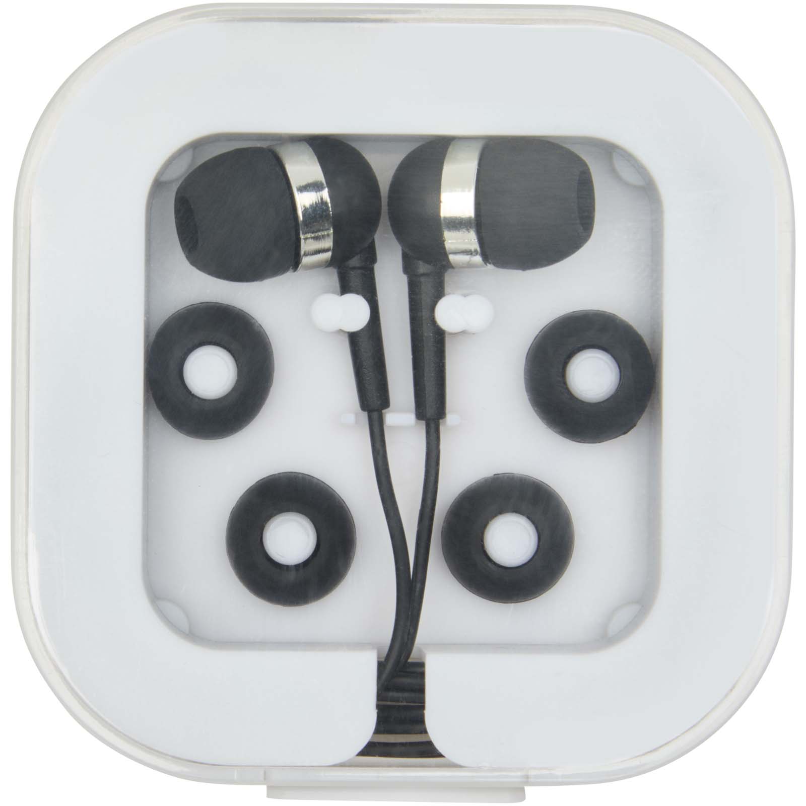 Baekdu wired Type-C earbuds with recycled plastic storage box