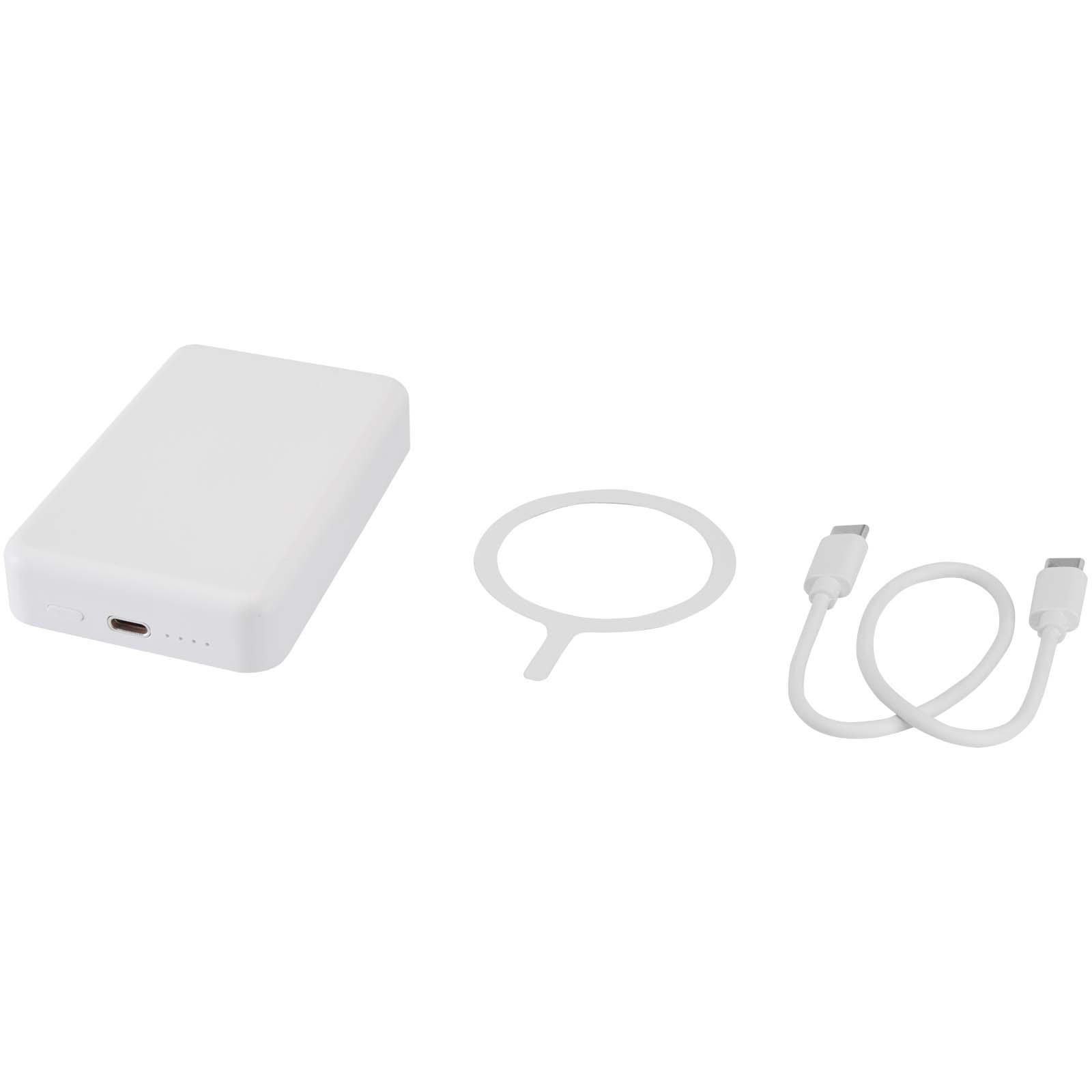 Acrab 10.000 mAh 15W magnetic wireless power bank with 20W PD – made from recycled plastic