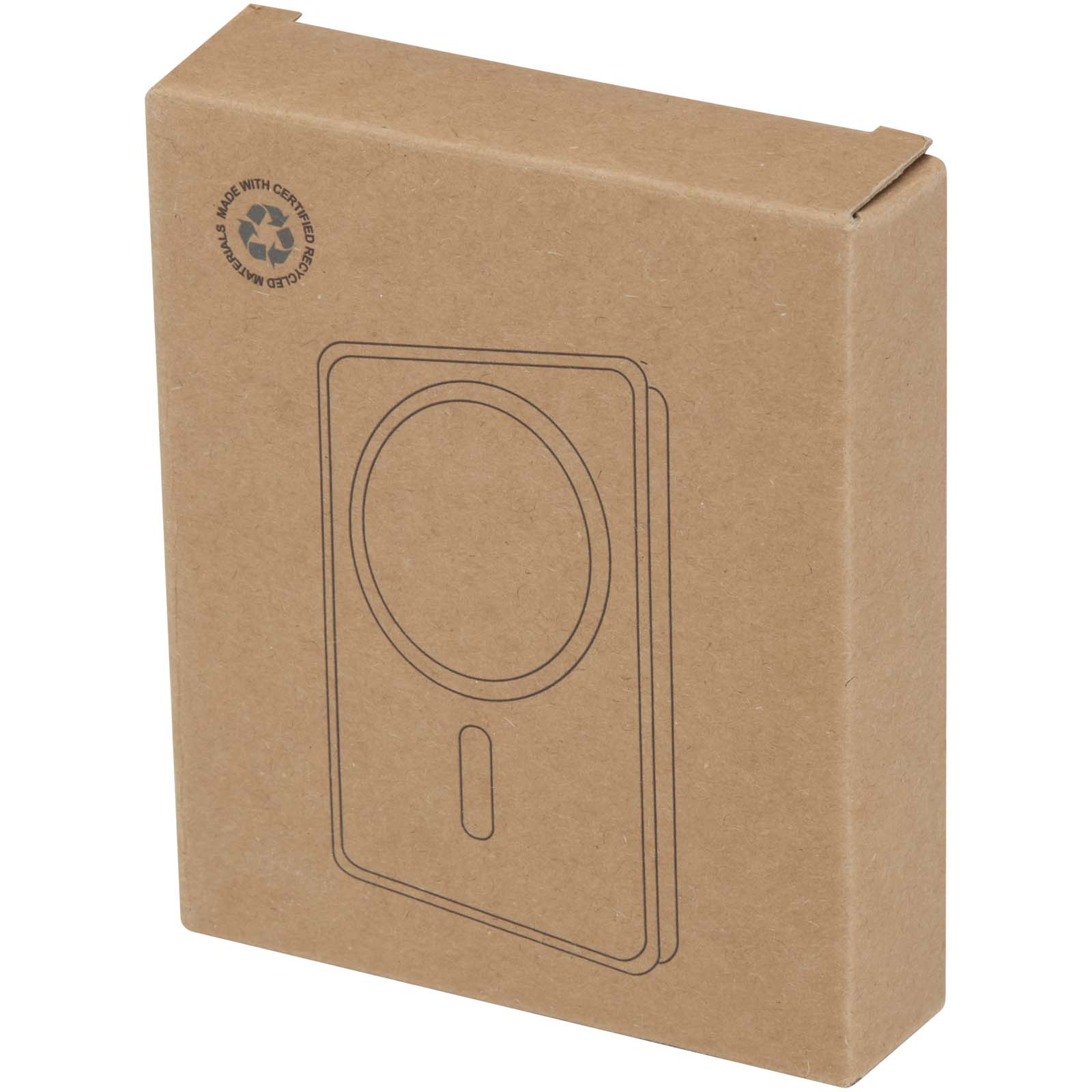 Acrab 10.000 mAh 15W magnetic wireless power bank with 20W PD – made from recycled plastic