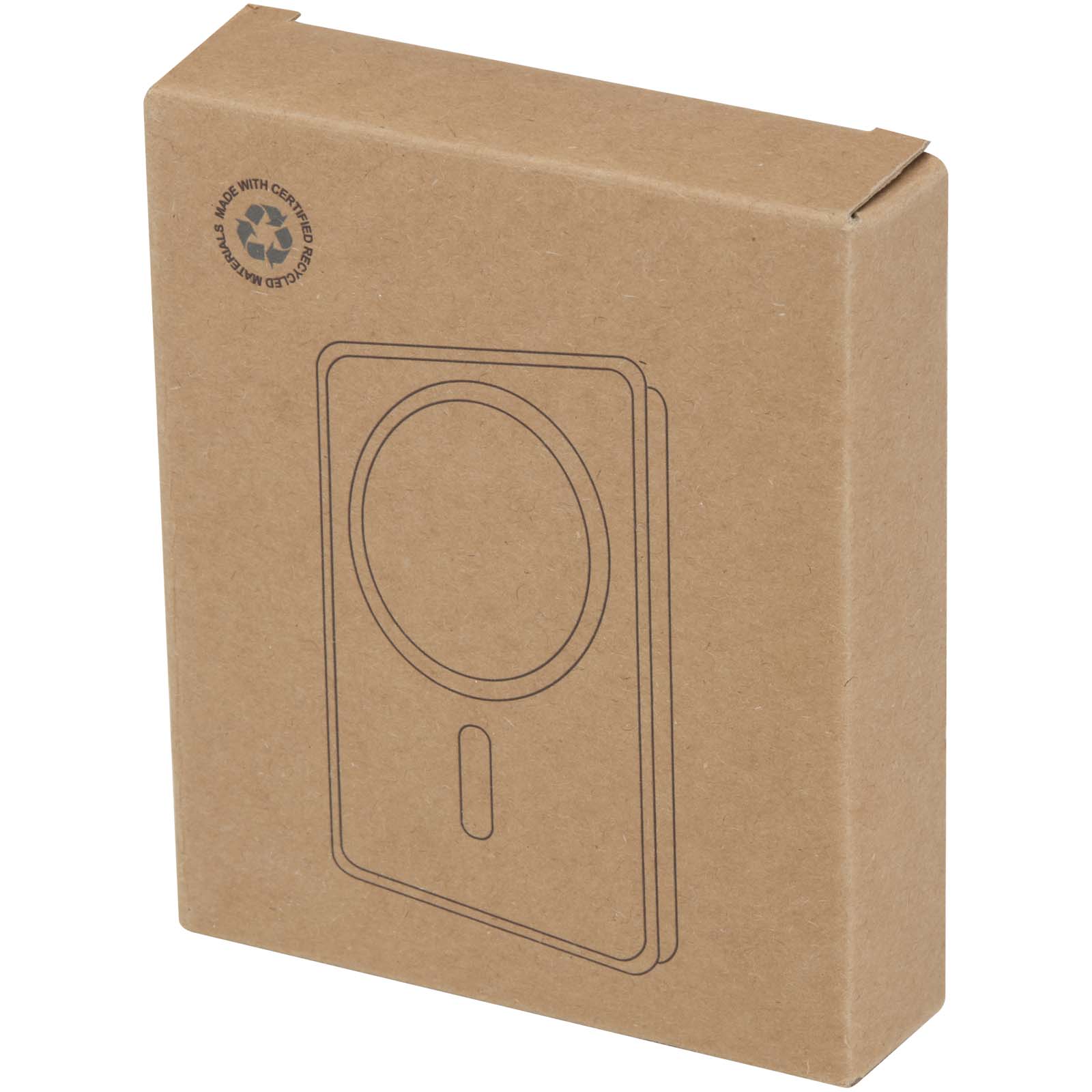 Acrab 10.000 mAh 15W magnetic wireless power bank with 20W PD – made from recycled plastic