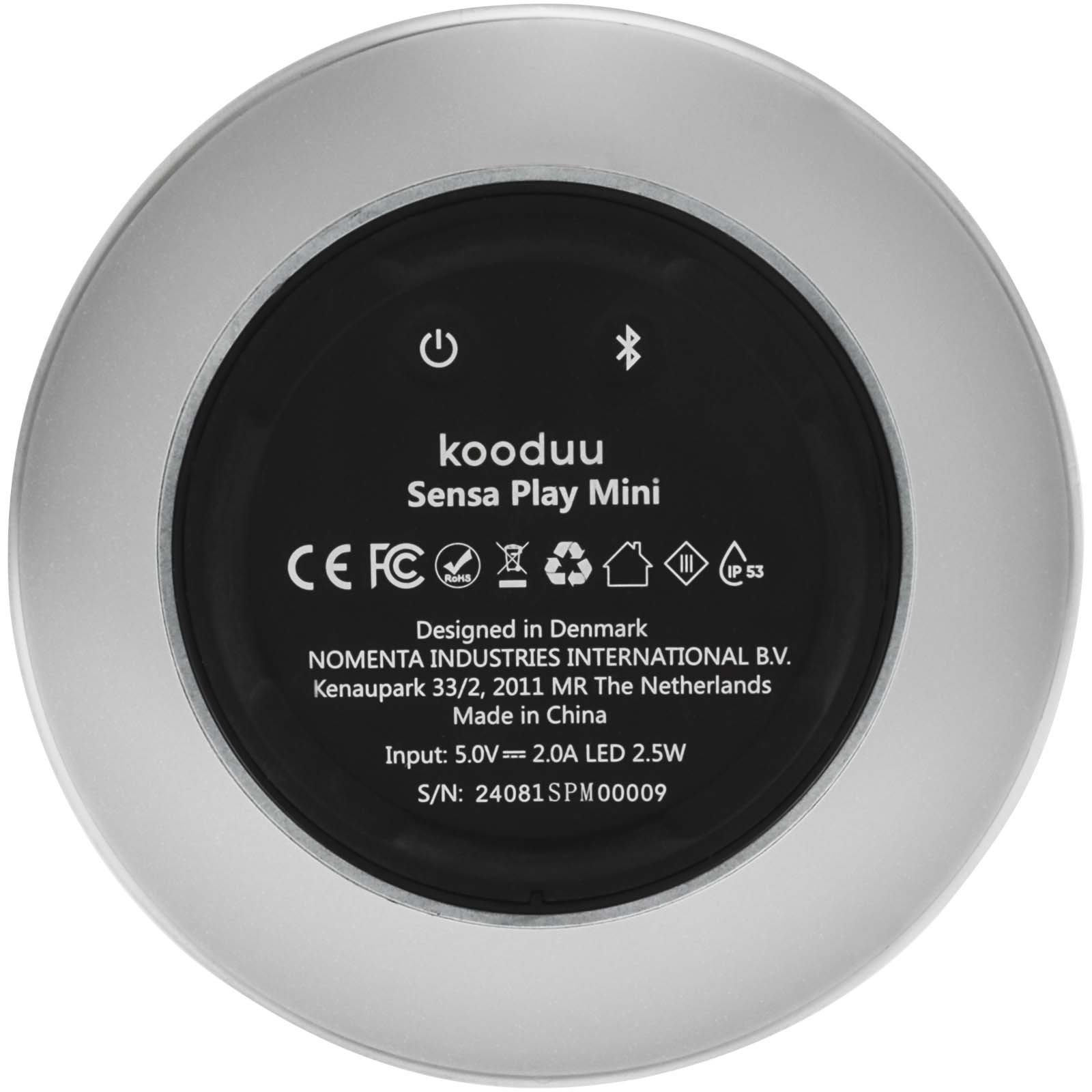 Kooduu Sensa Play Mini portable speaker and lamp