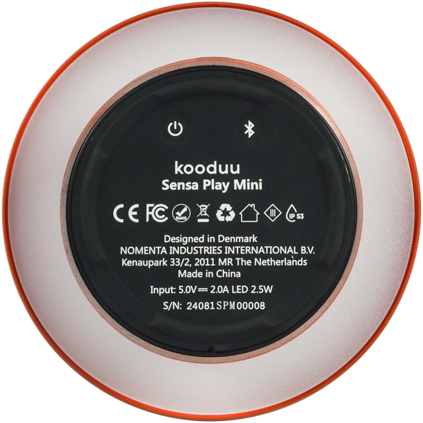 Kooduu Sensa Play Mini portable speaker and lamp