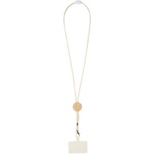 Adhab smartphone lanyard with bamboo details