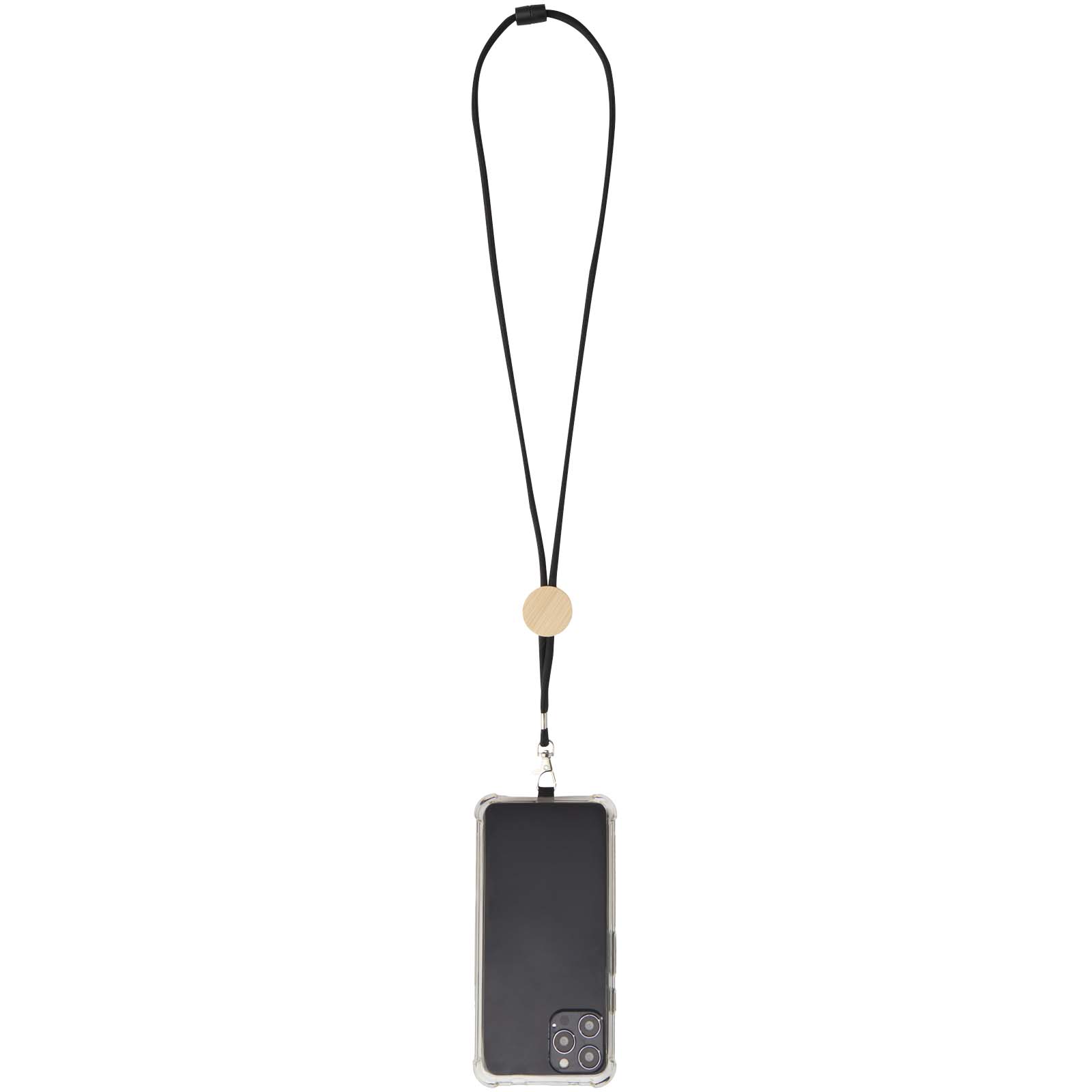 Adhab smartphone lanyard with bamboo details