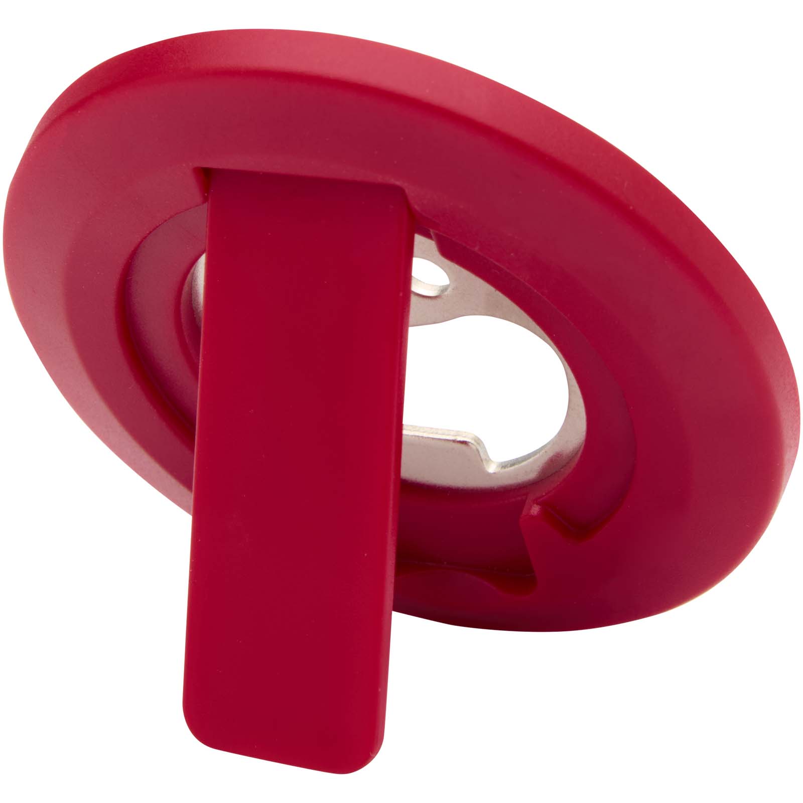 Ain recycled plastic magnetic phone stand with bottle opener