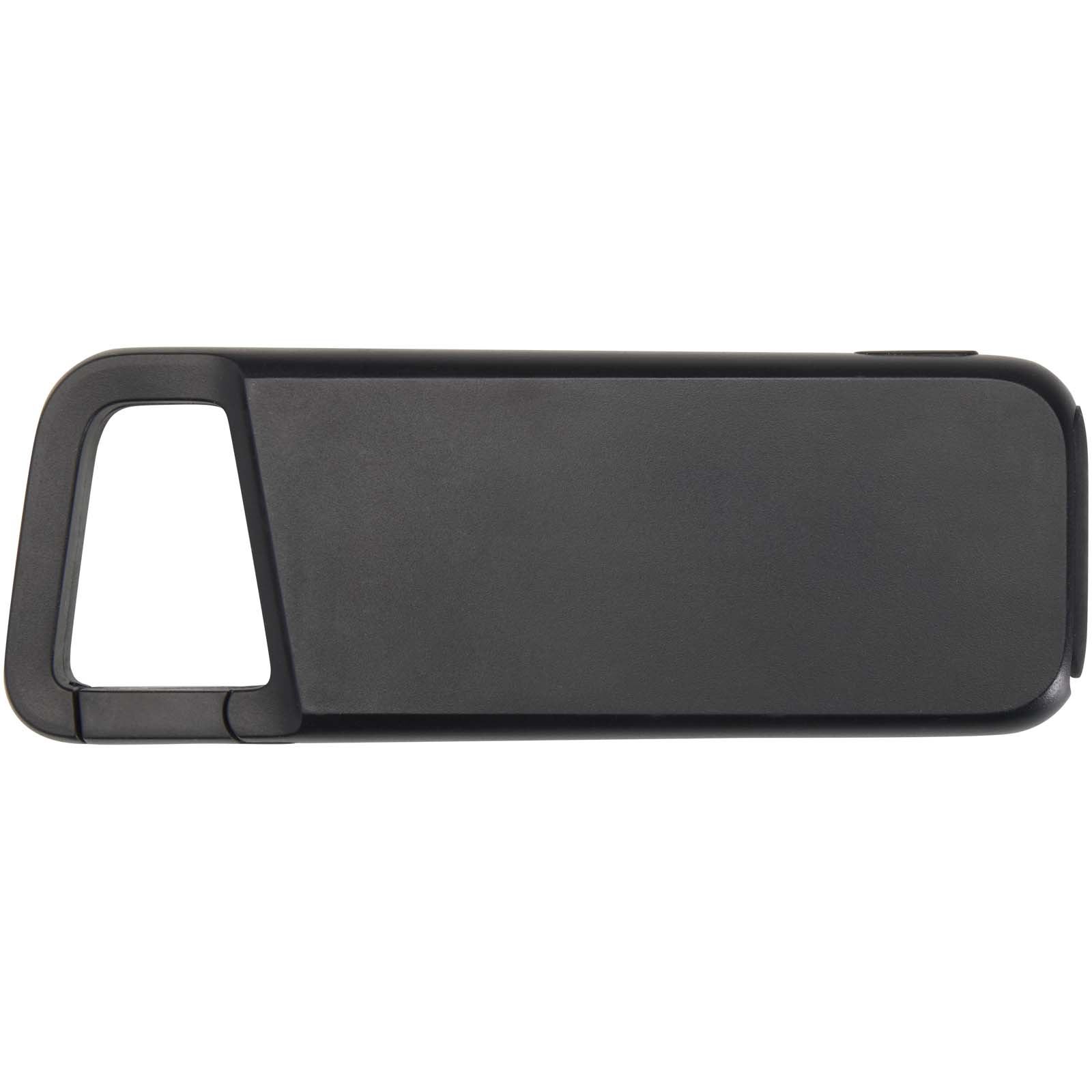 Alkes 5000 mAh 12W recycled plastic water resistant power bank with carabiner