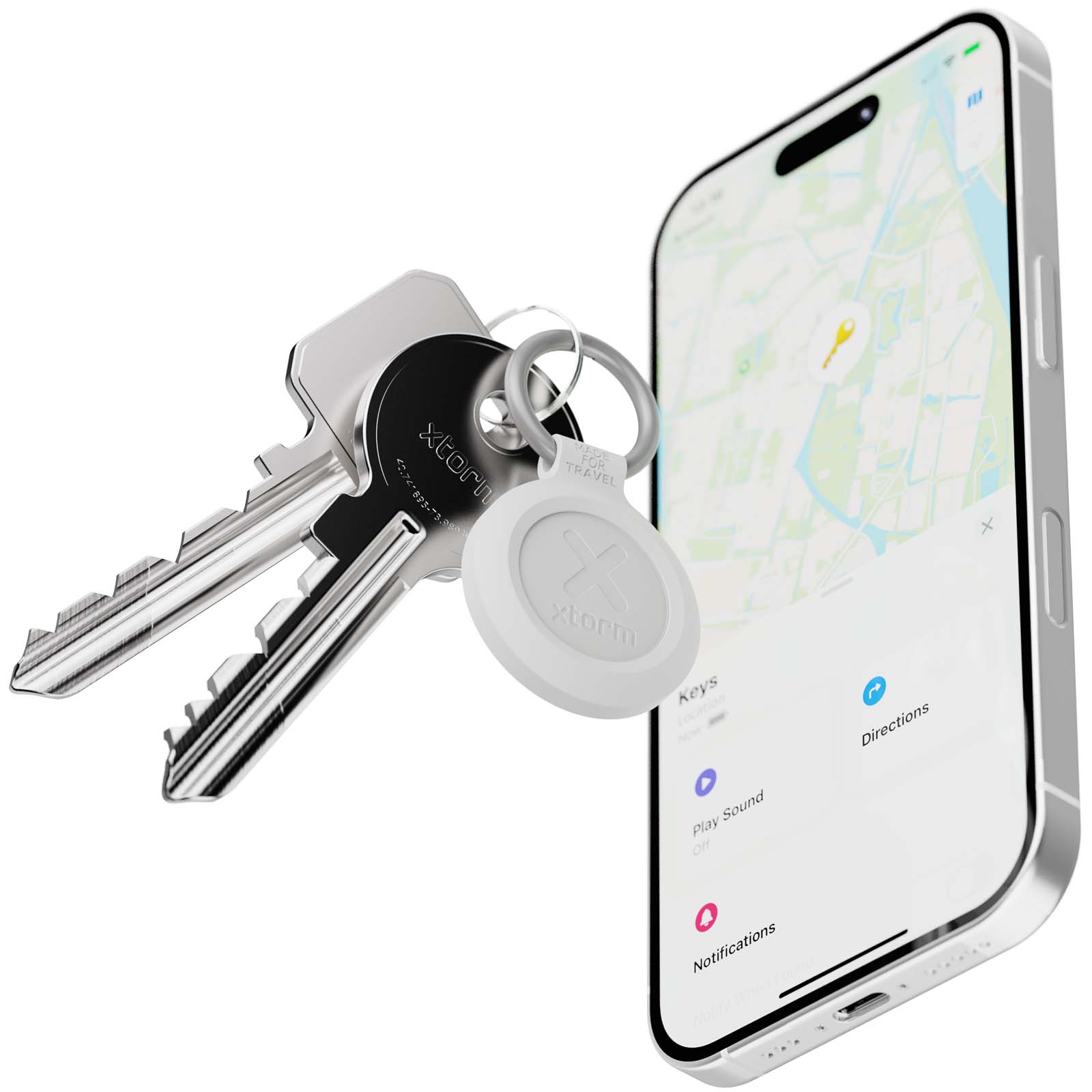 Xtorm XTAG2GA 3-pack water resistant travel tag