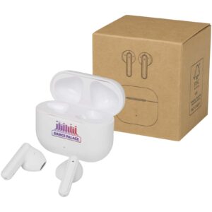 Altais recycled plastic True Wireless Bluetooth earbuds