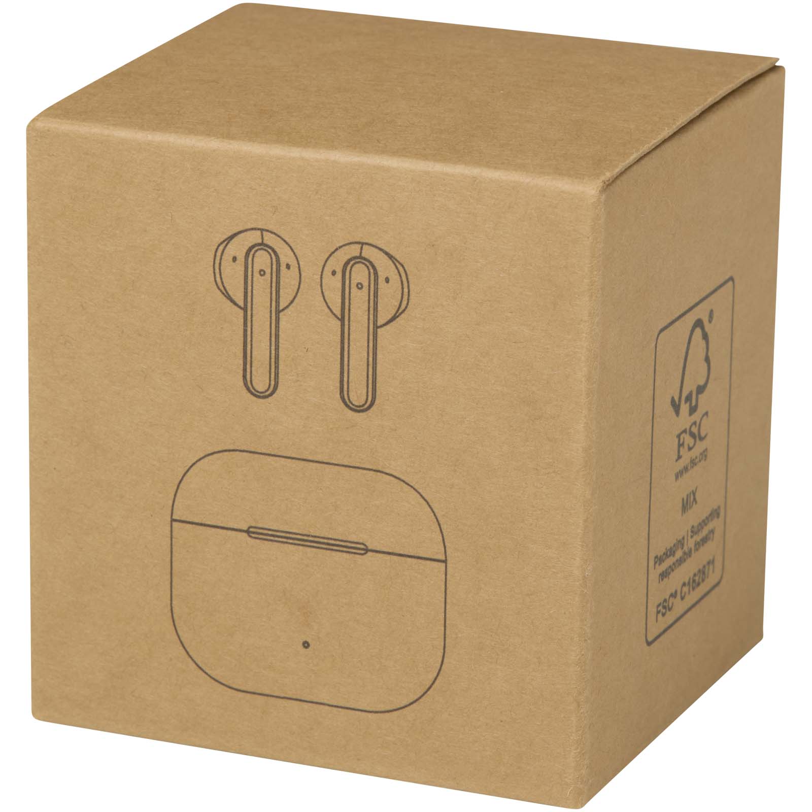 Altais recycled plastic True Wireless Bluetooth earbuds