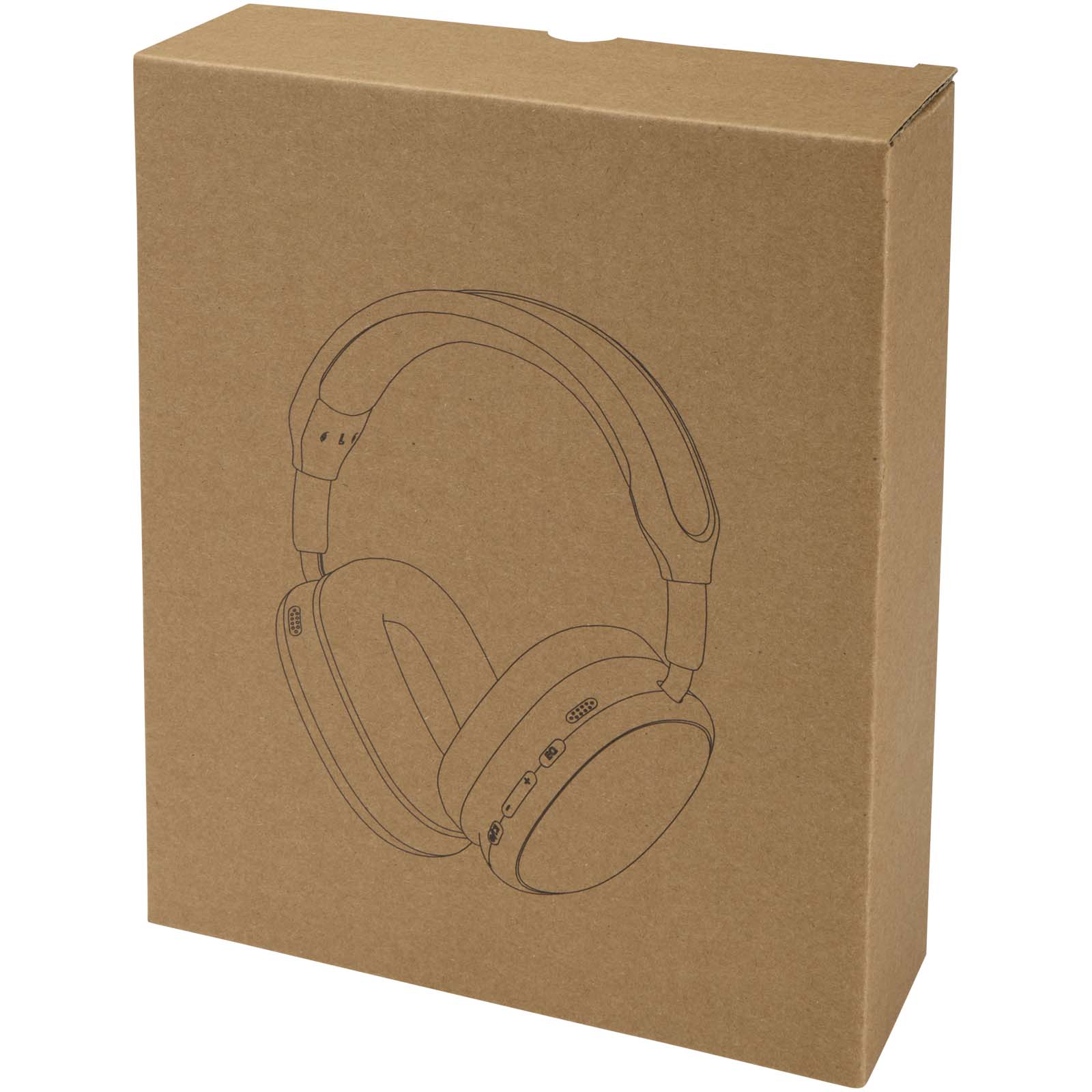 Alzir recycled plastic over-ear wireless Bluetooth headset