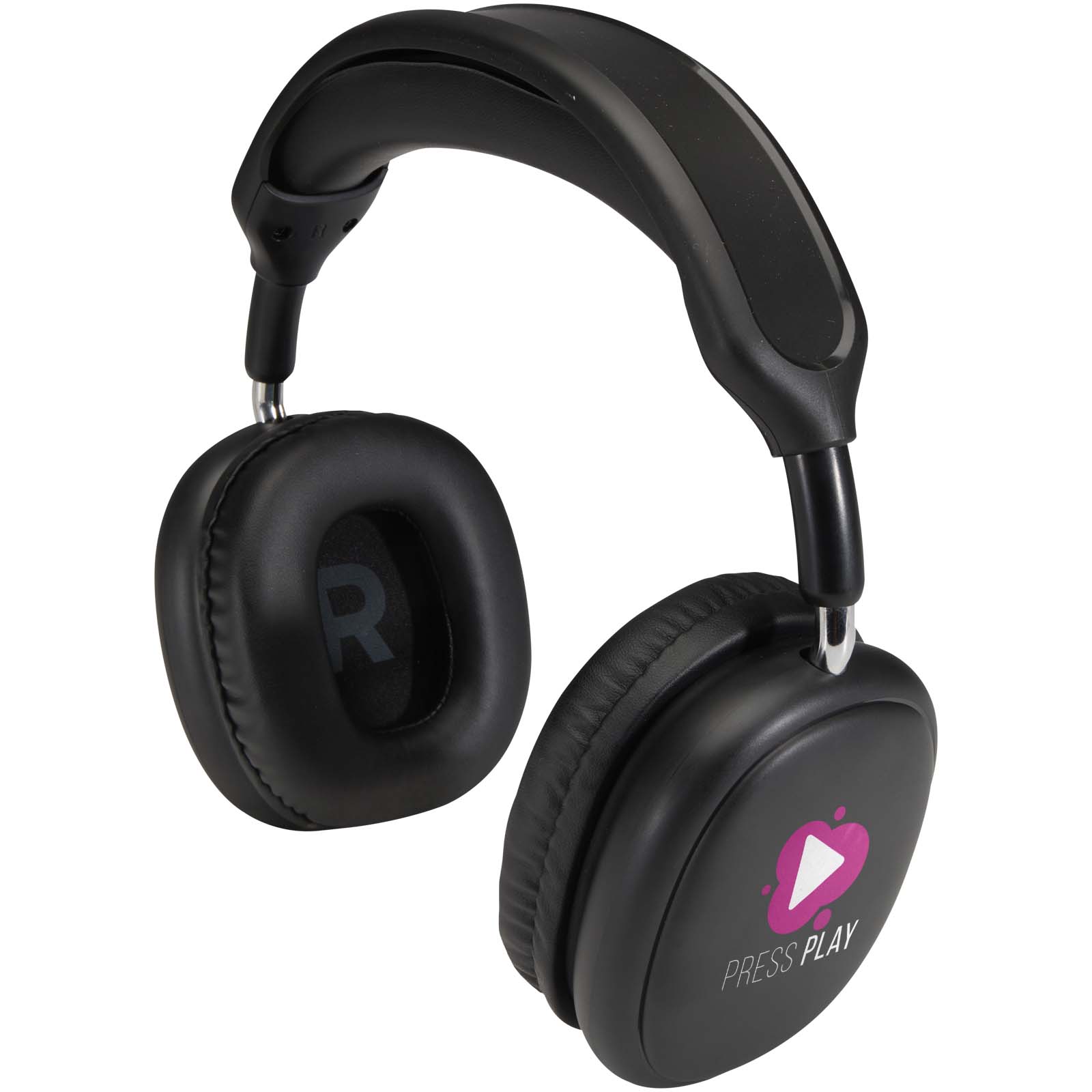 Alzir recycled plastic over-ear wireless Bluetooth headset