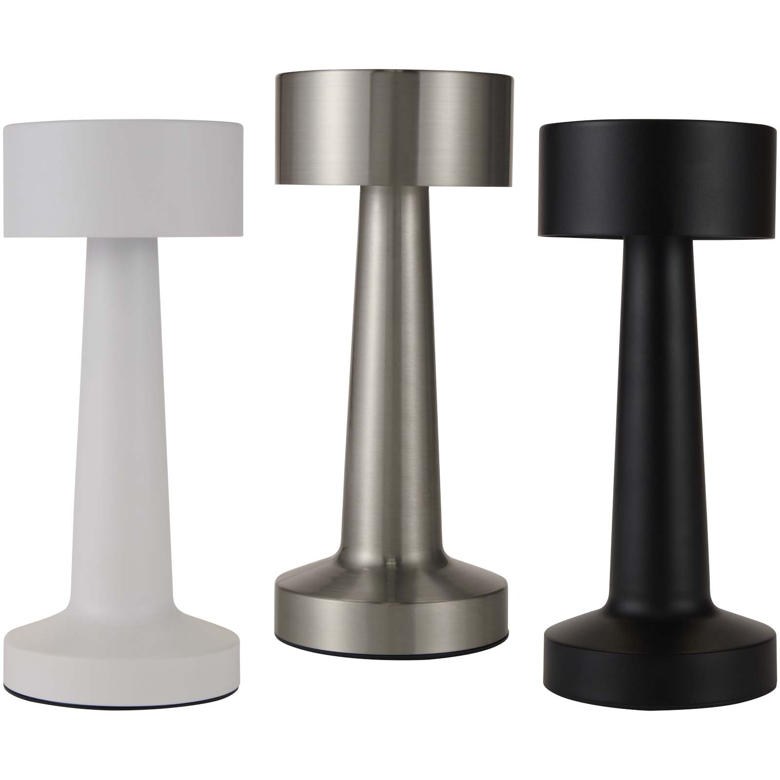 Aludra rechargeable dimmable table lamp with 3 light modes