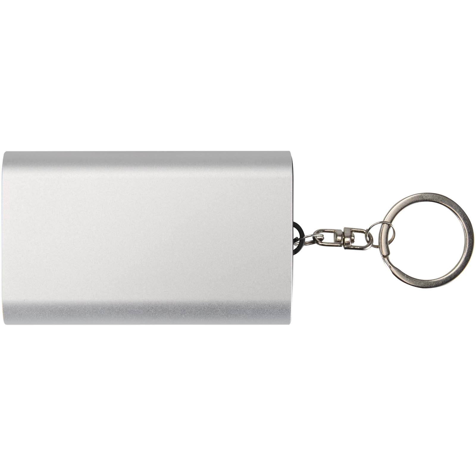 Arcturus 2000 mAh recycled aluminium power bank with keychain