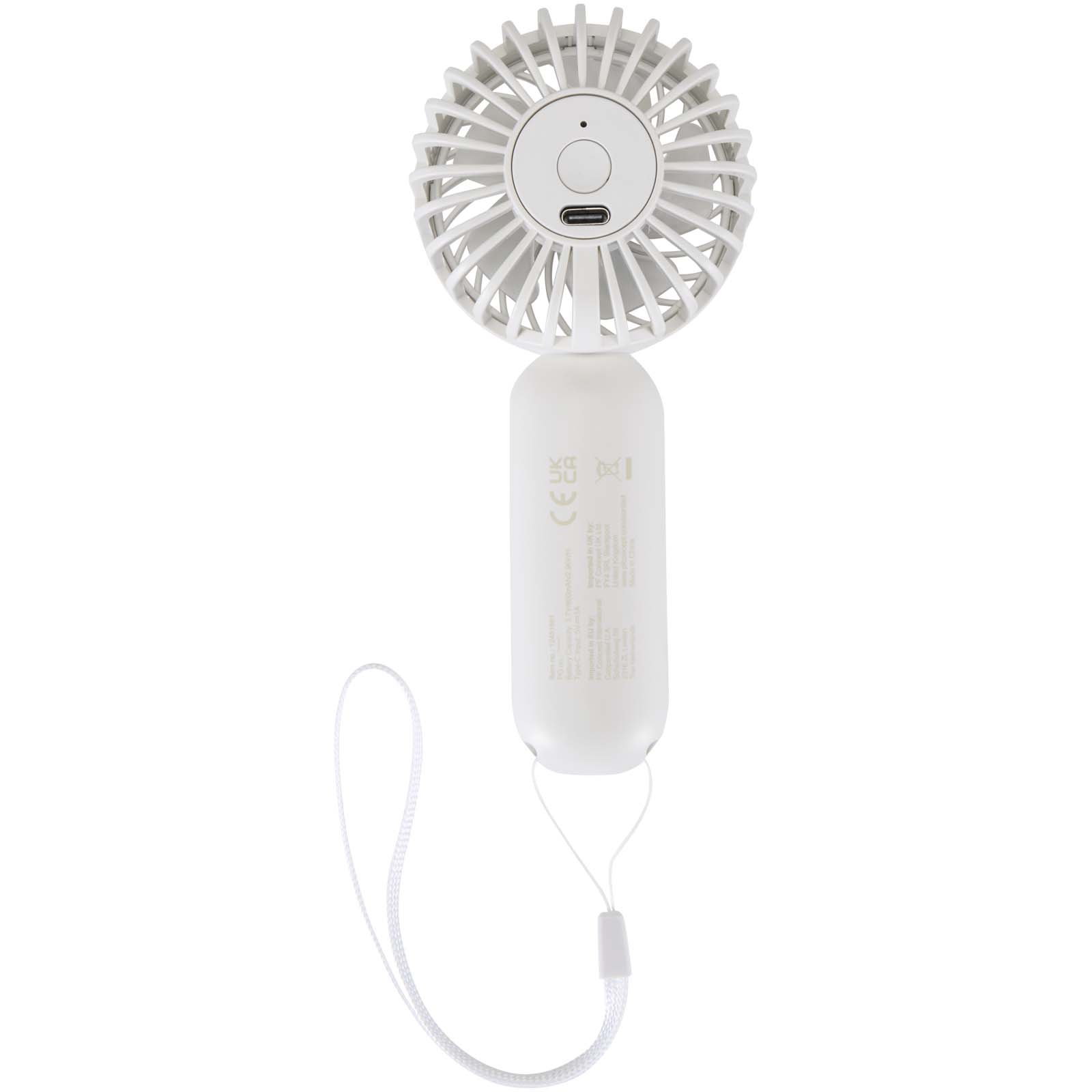 Aervia recycled plastic portable fan