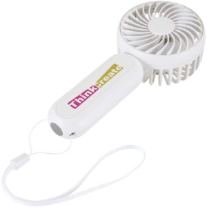 Aervia recycled plastic portable fan