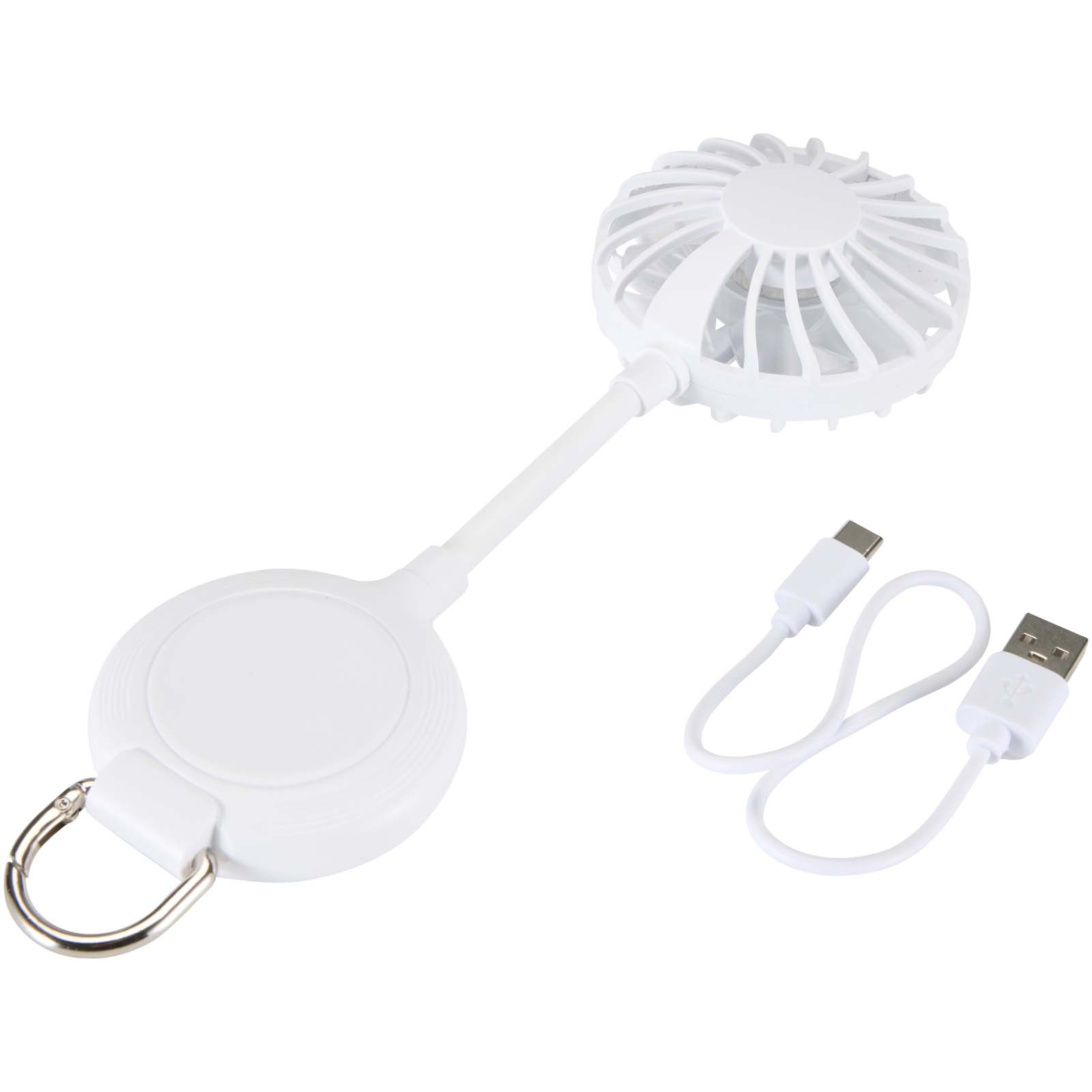 Ventio recycled plastic magnetic portable fan
