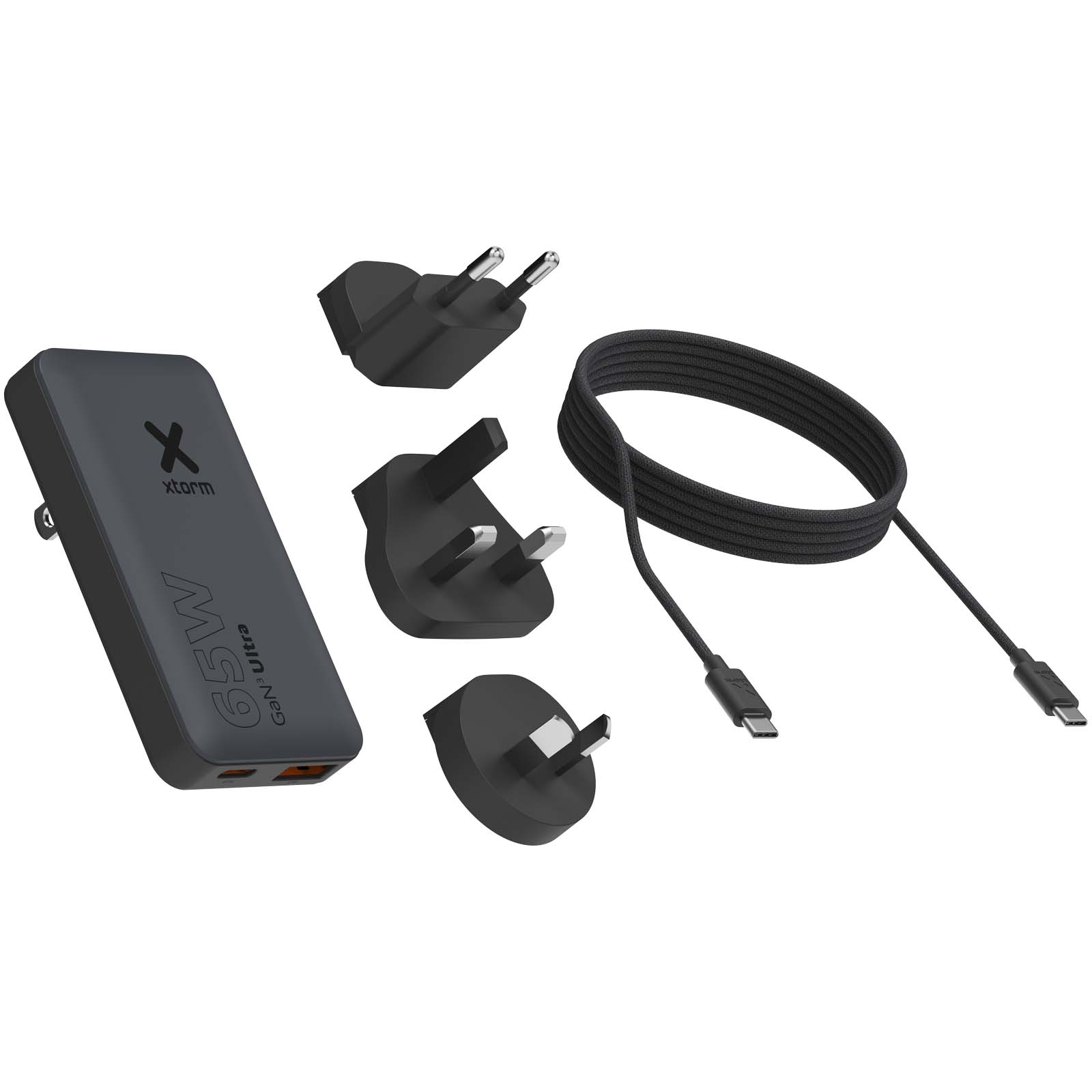 Xtorm 65W fast travel charger with cable and travel case set