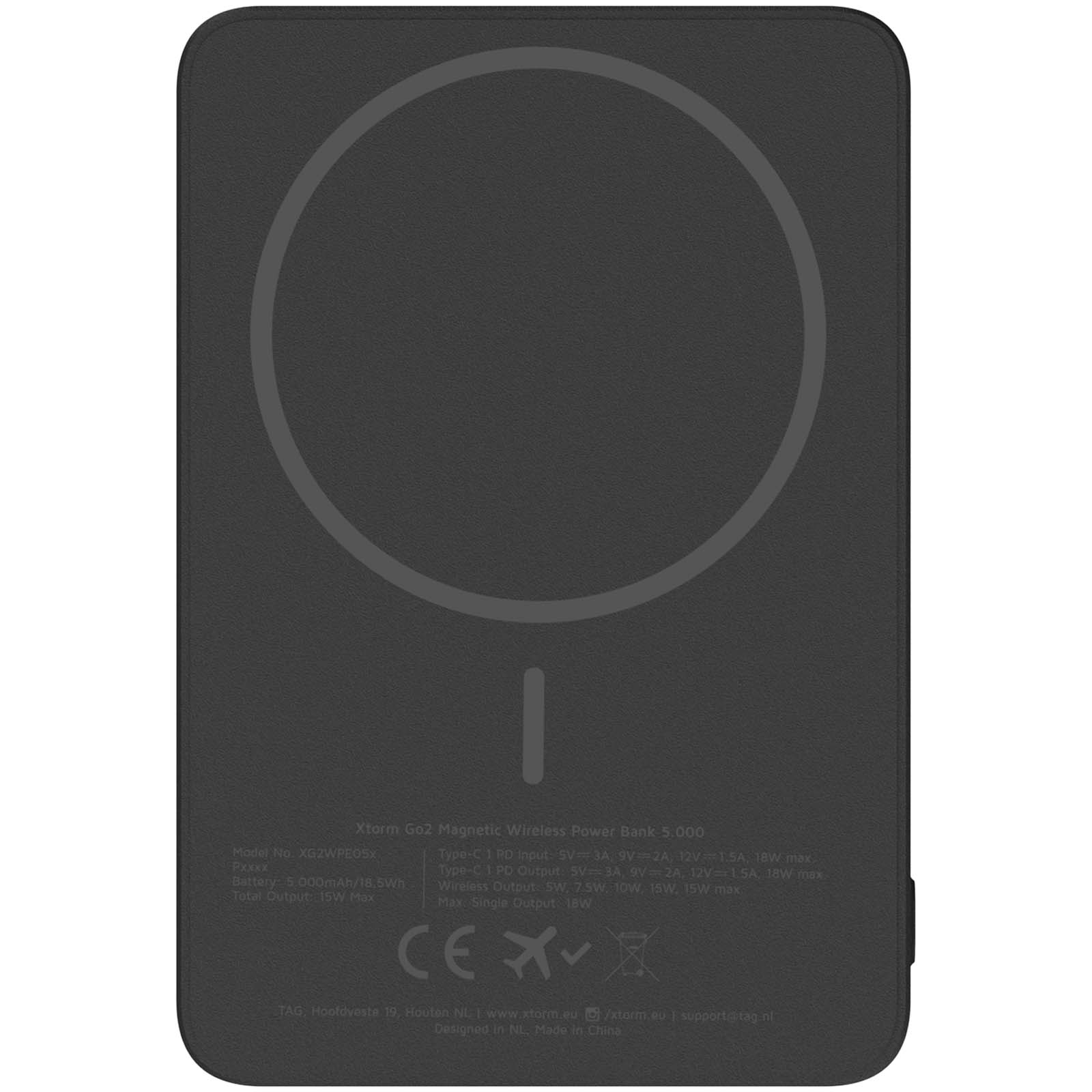 Xtorm Go2 15W 5000 mAh wireless power bank