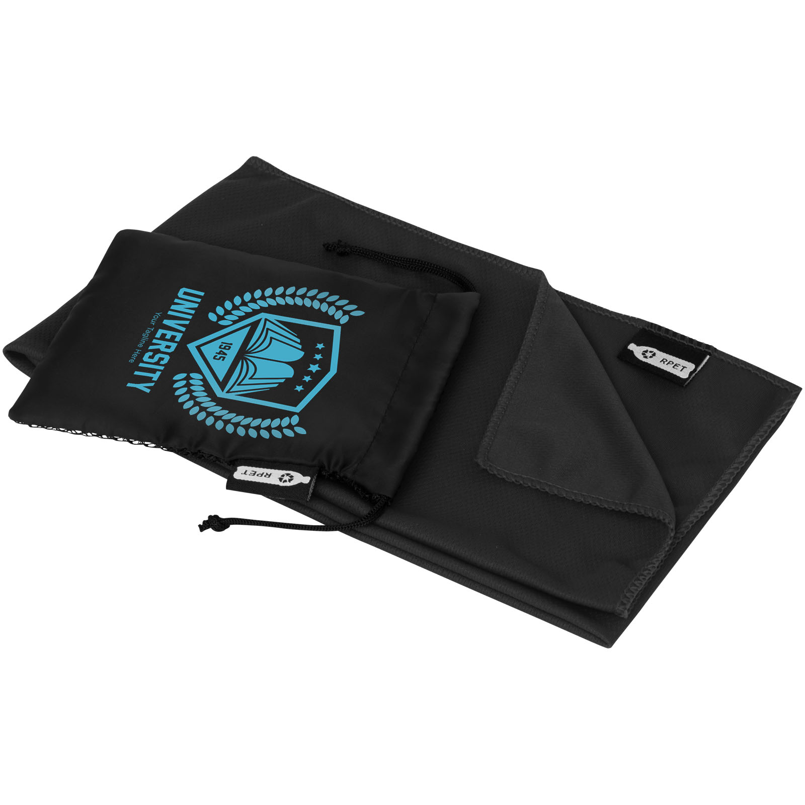 Raquel cooling towel made from recycled PET 80×30 cm