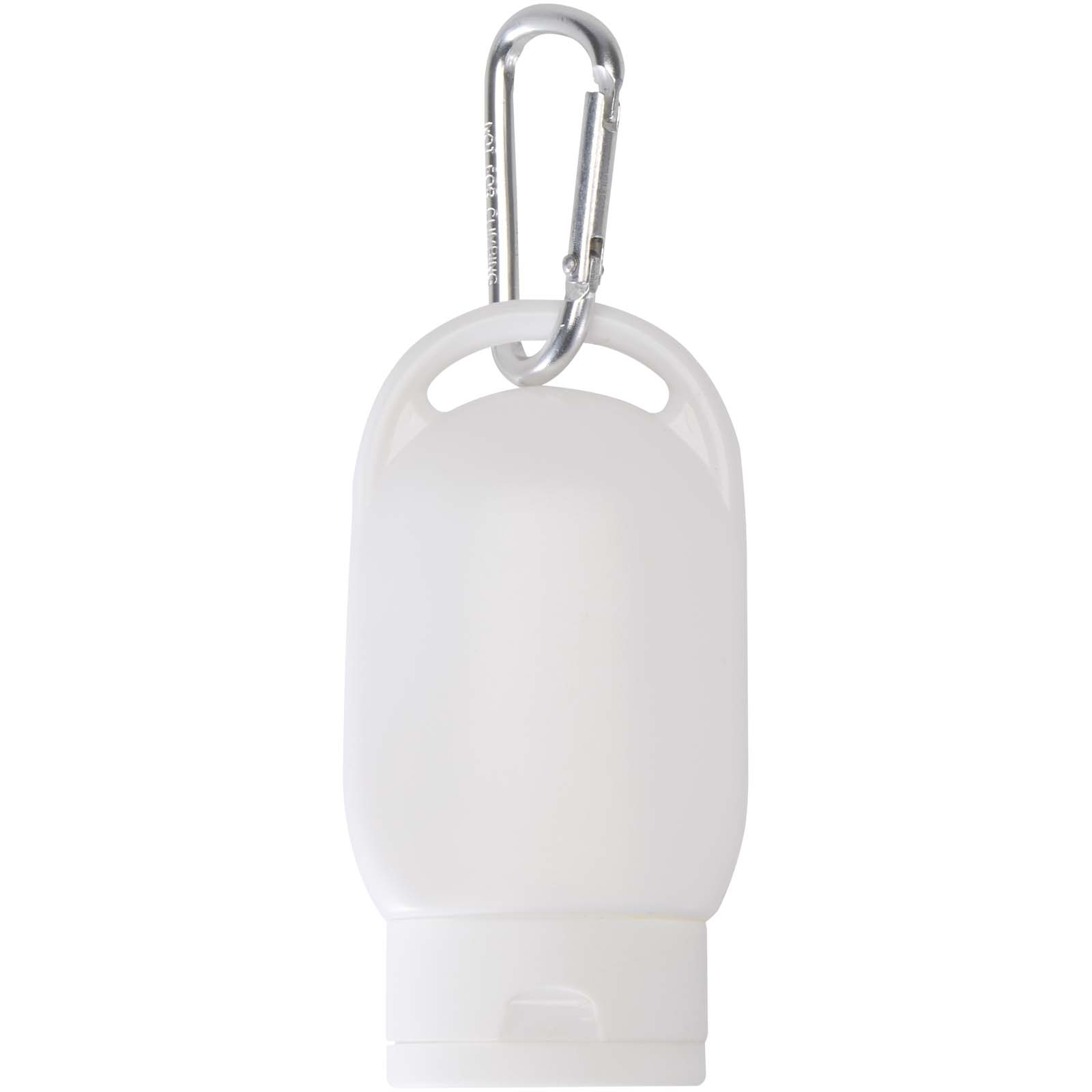 Rosie SPF 30 suncream with carabiner