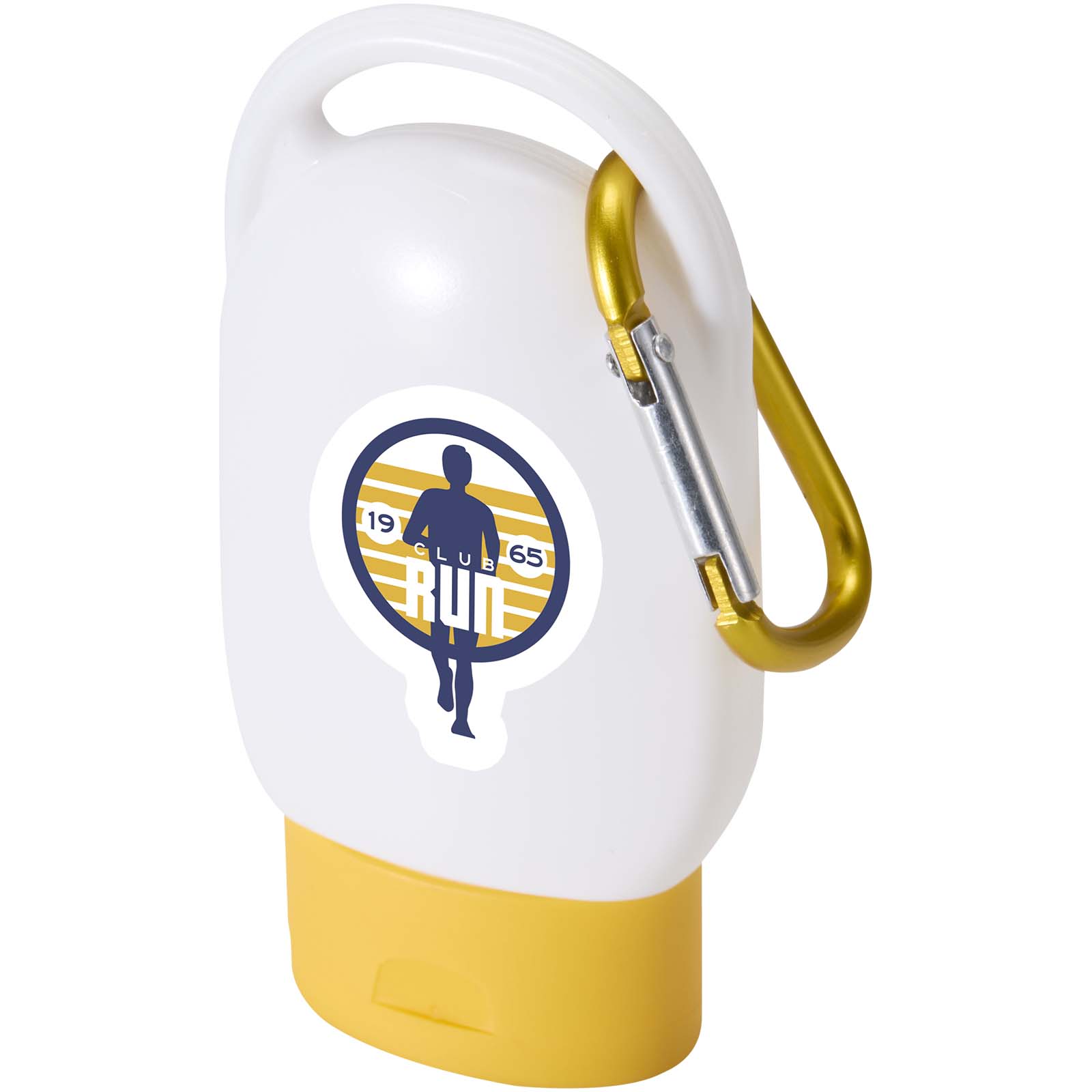 Rosie SPF 30 suncream with carabiner