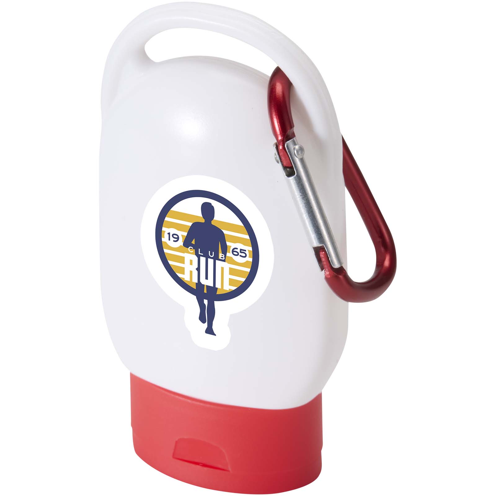 Rosie SPF 30 suncream with carabiner