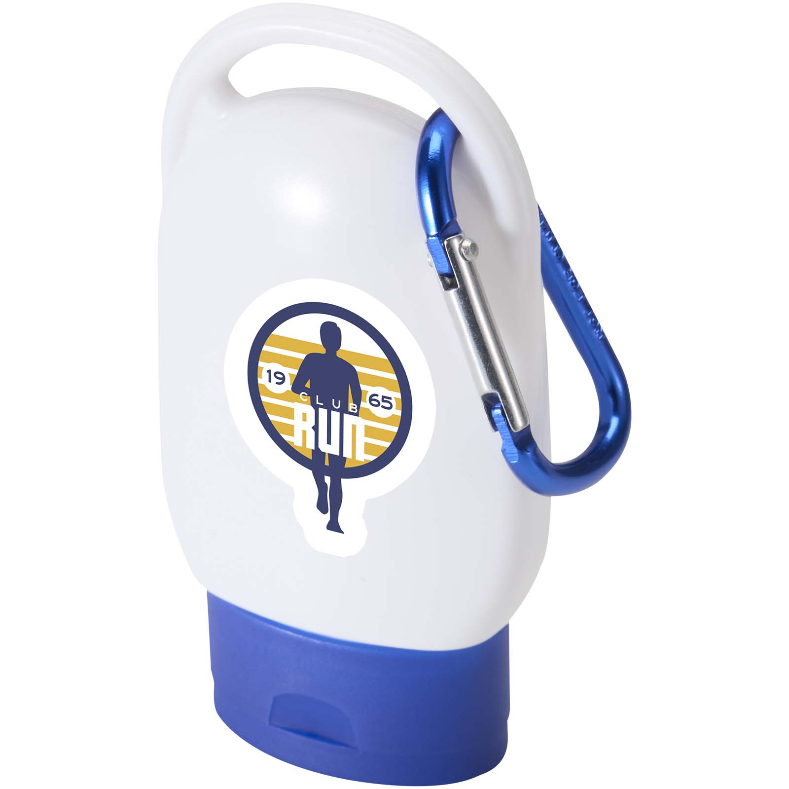 Rosie SPF 30 suncream with carabiner