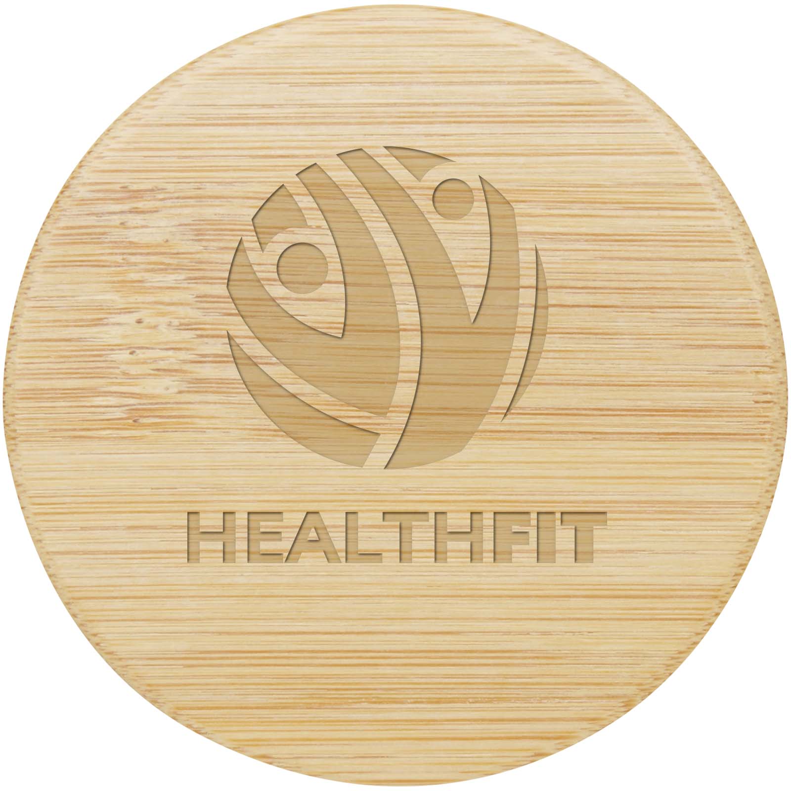 Lustre bamboo mirror