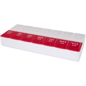 Cycle 7-day AM/PM multi-vitamin organiser
