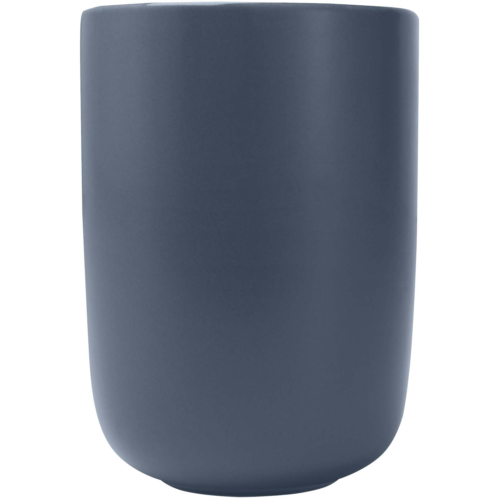 Male 350 ml ceramic cups with matt finish – set of 2