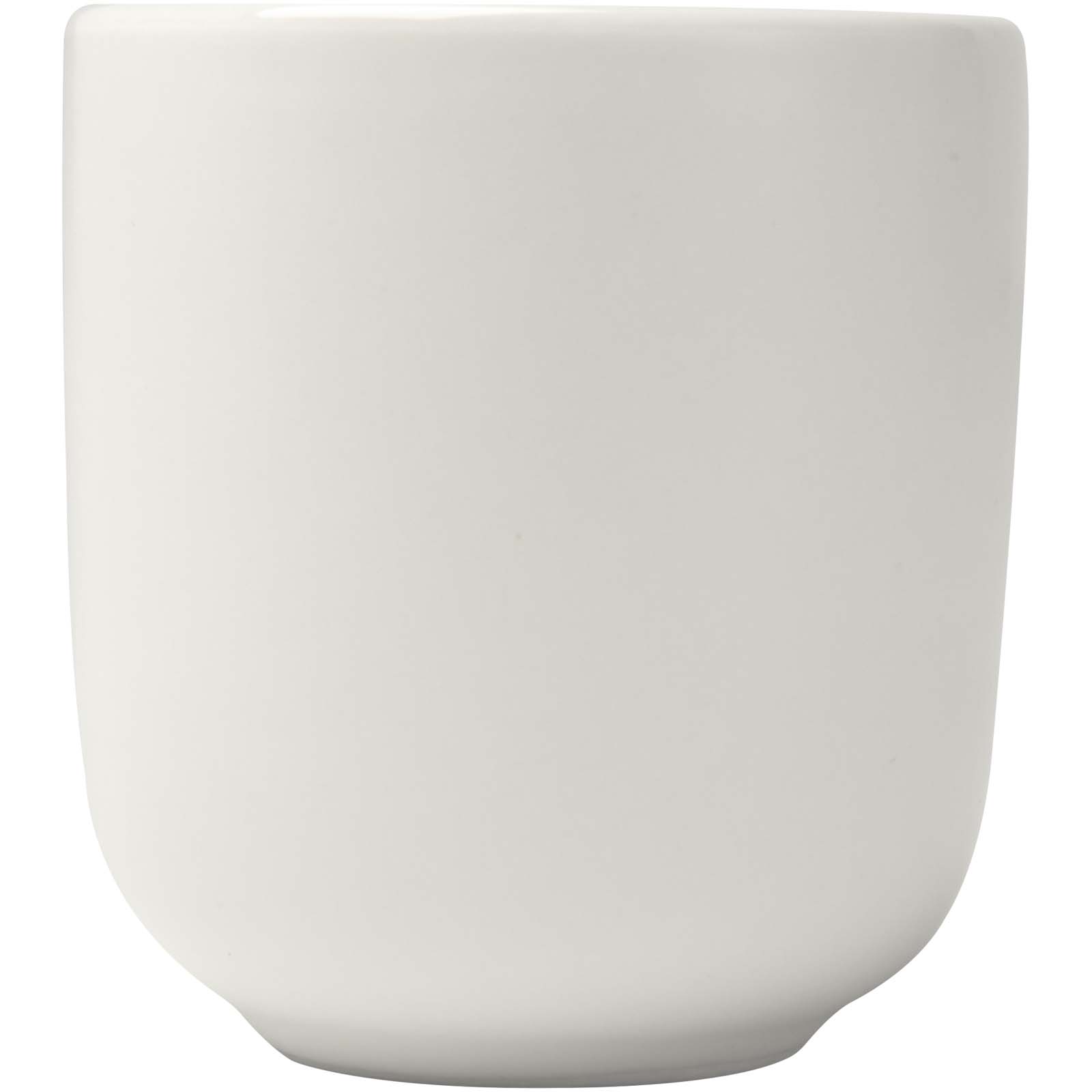 Male 90 ml ceramic espresso cups with matt finish – set of 2