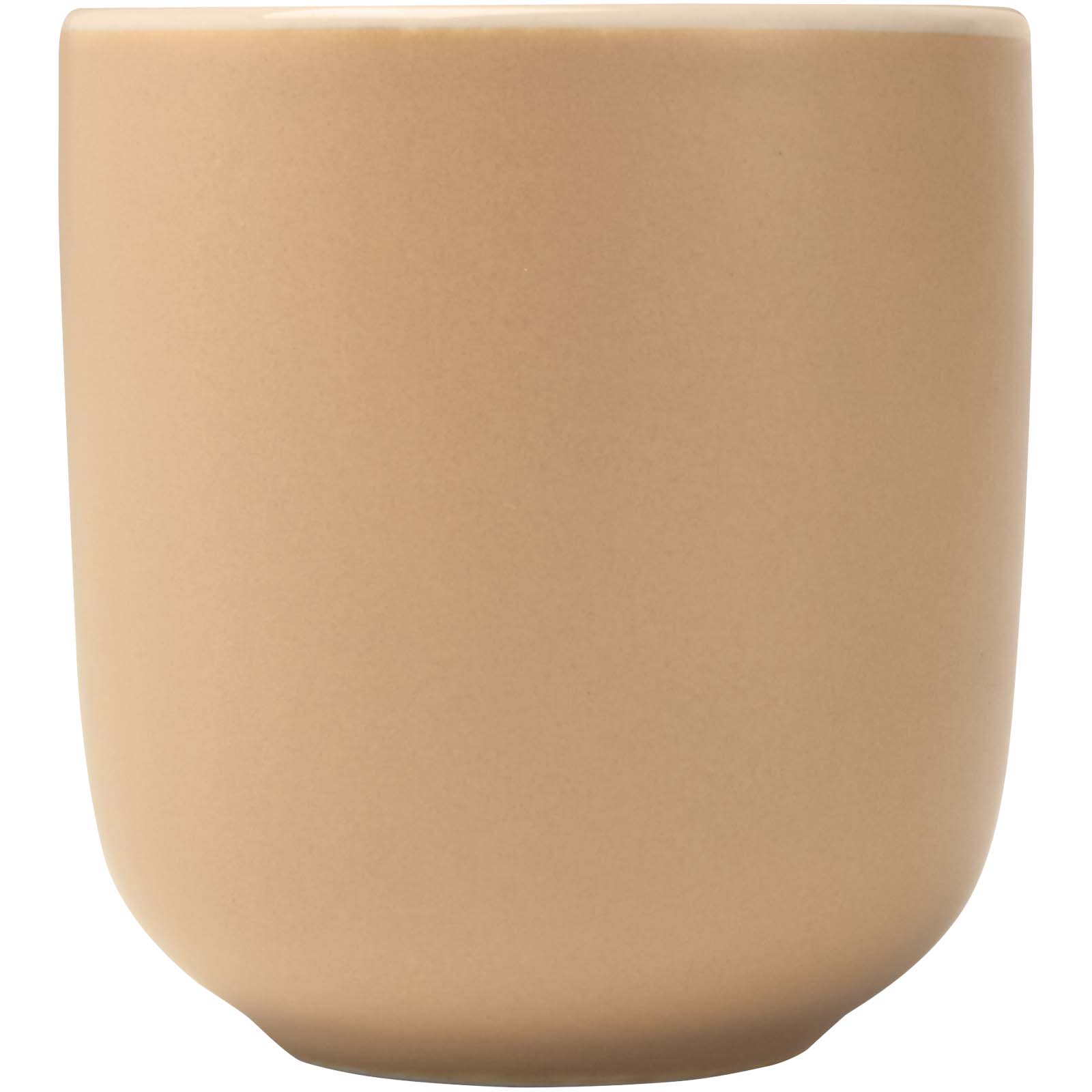 Male 90 ml ceramic espresso cups with matt finish – set of 2