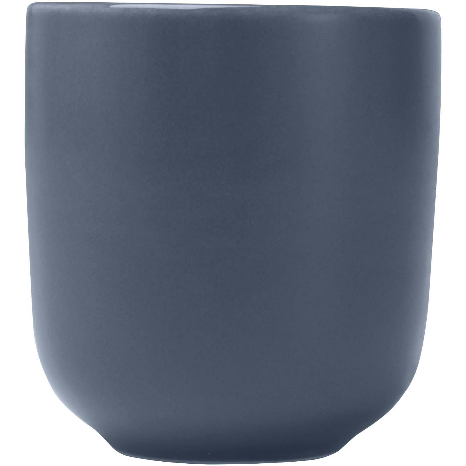 Male 90 ml ceramic espresso cups with matt finish – set of 2