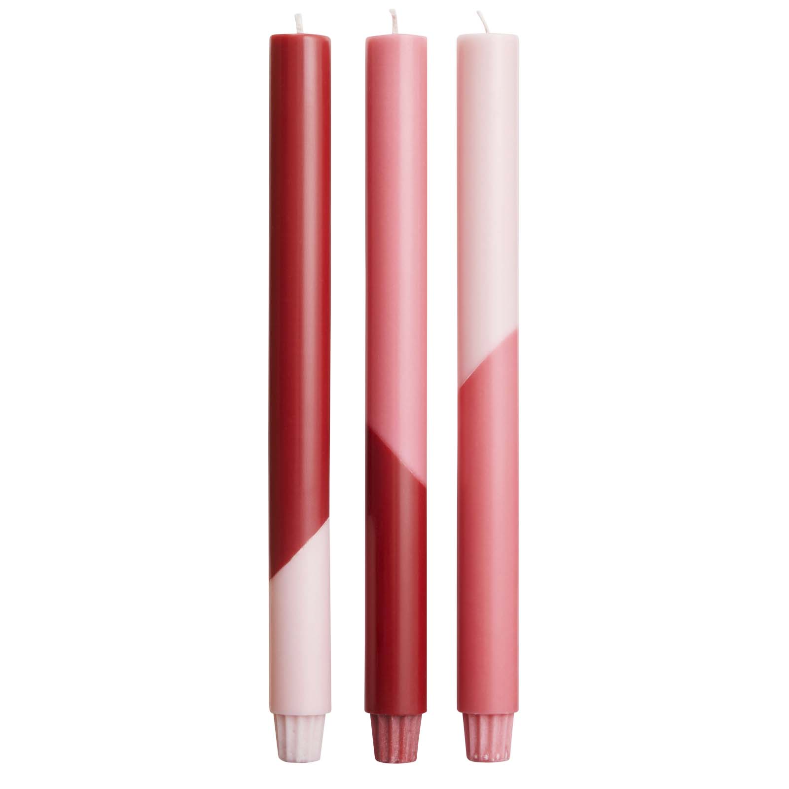 Originalhome Eden diagonal candles – set of 3