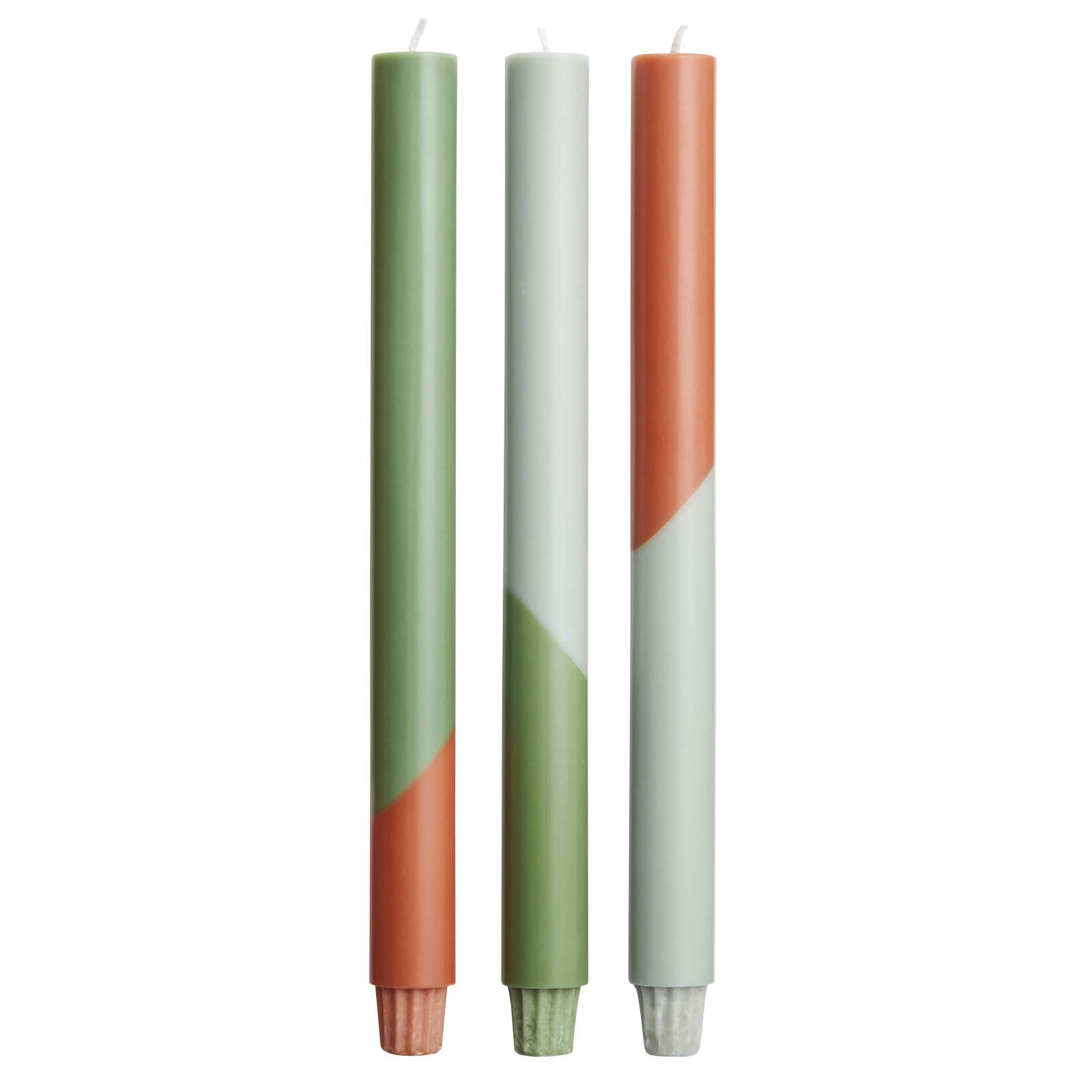 Originalhome Eden diagonal candles – set of 3