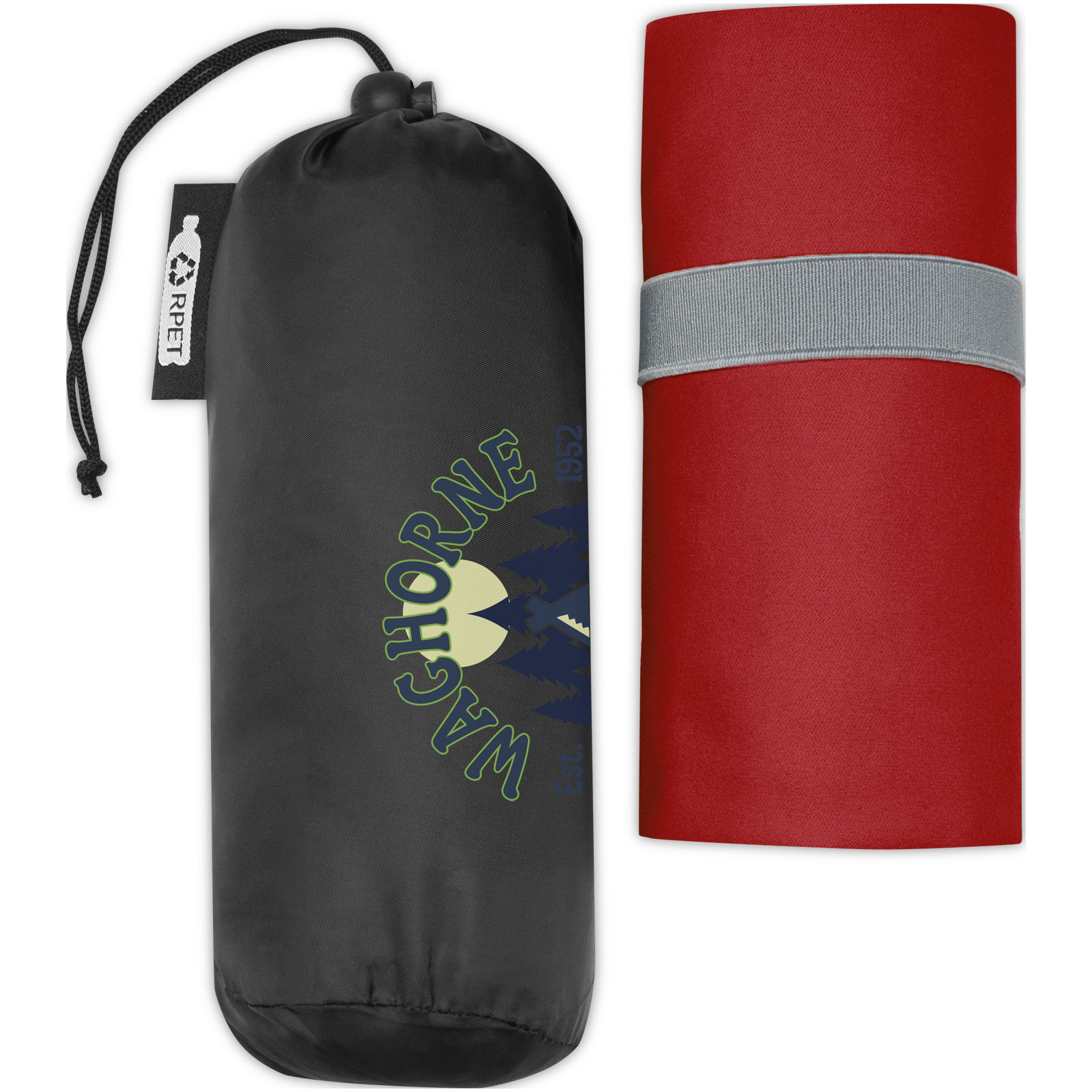 Pieter recycled PET ultra lightweight and quick dry towel 130 x 80 cm