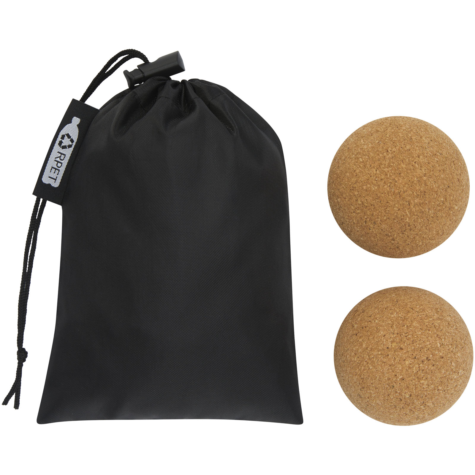 Trikona cork yoga ball – set of 2